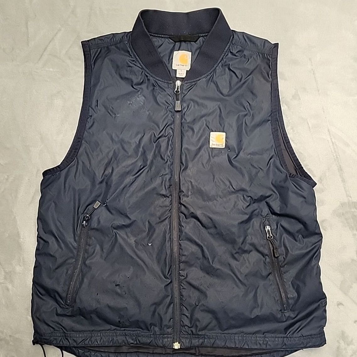 Carhartt Carhartt Vest Mens Large Navy Blue Puffer Insulated Workwear Gilliam Shop 103375 Size US L / EU 52-54 / 3 - 2 Thumbnail