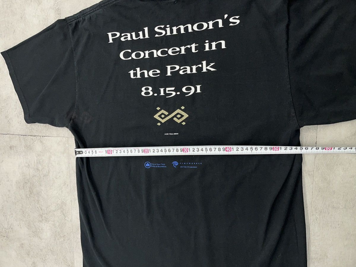 Paul Simon 1991 Concert Tee Jerzees XL Vintage USA
