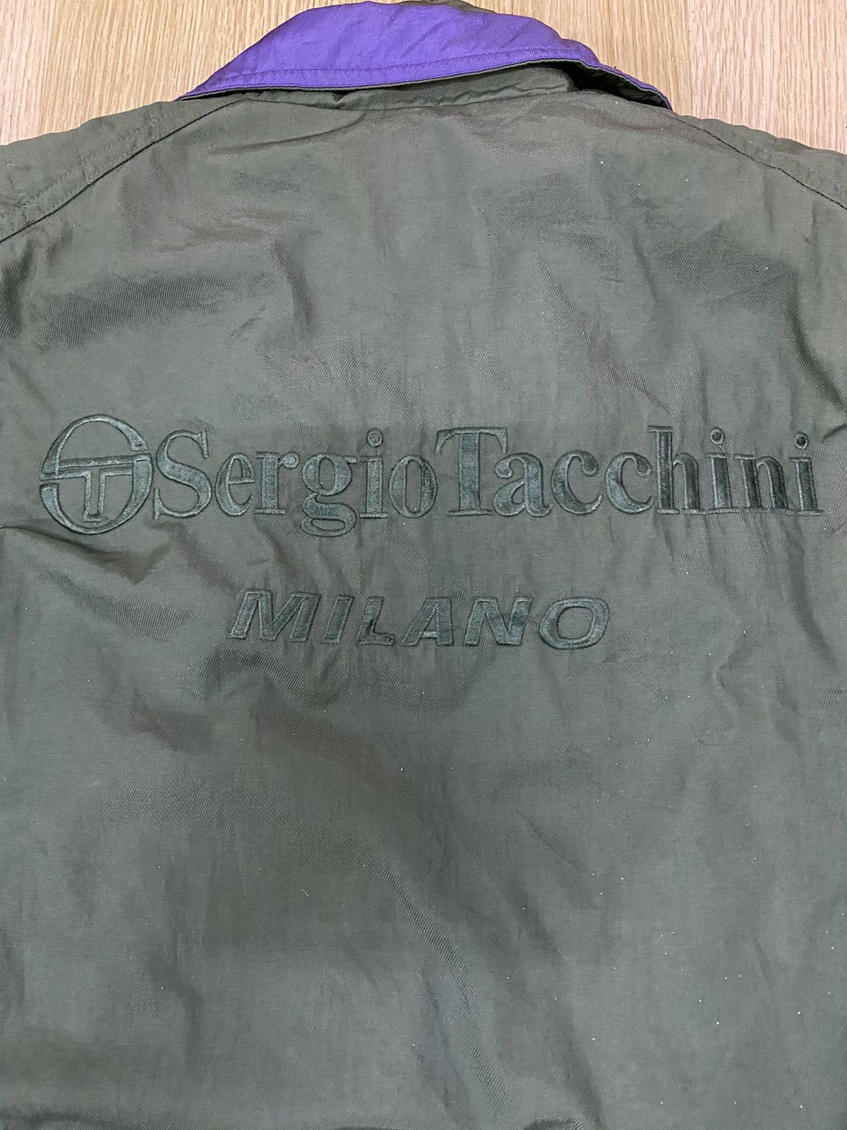 Sergio Tacchini Sergio tachini the finish ski filling down leather coveralls Size US 36 / EU 52 - 12 Thumbnail