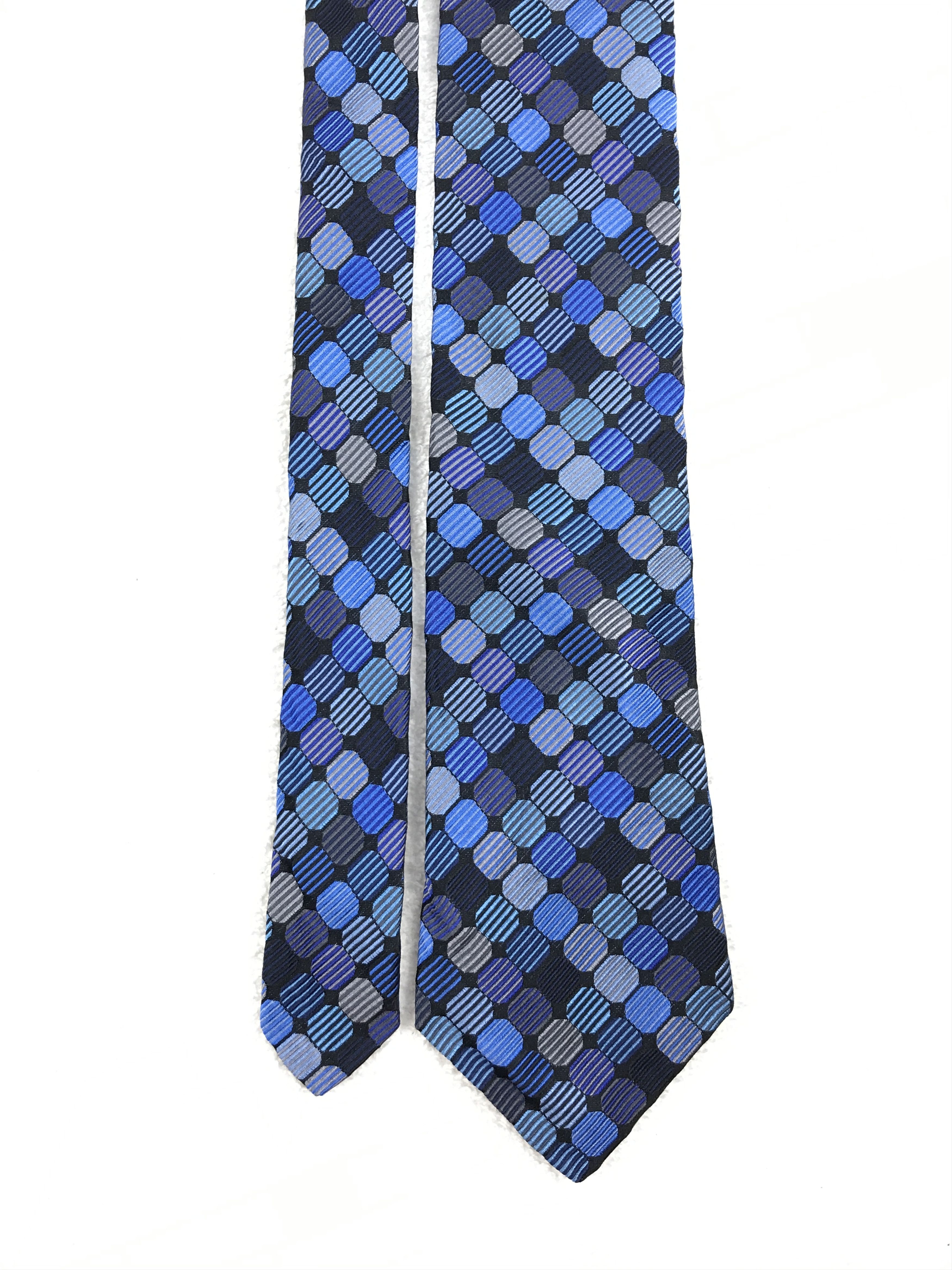 Vintage Vintage XMIPlatinum Silk Necktie Size ONE SIZE - 3 Thumbnail