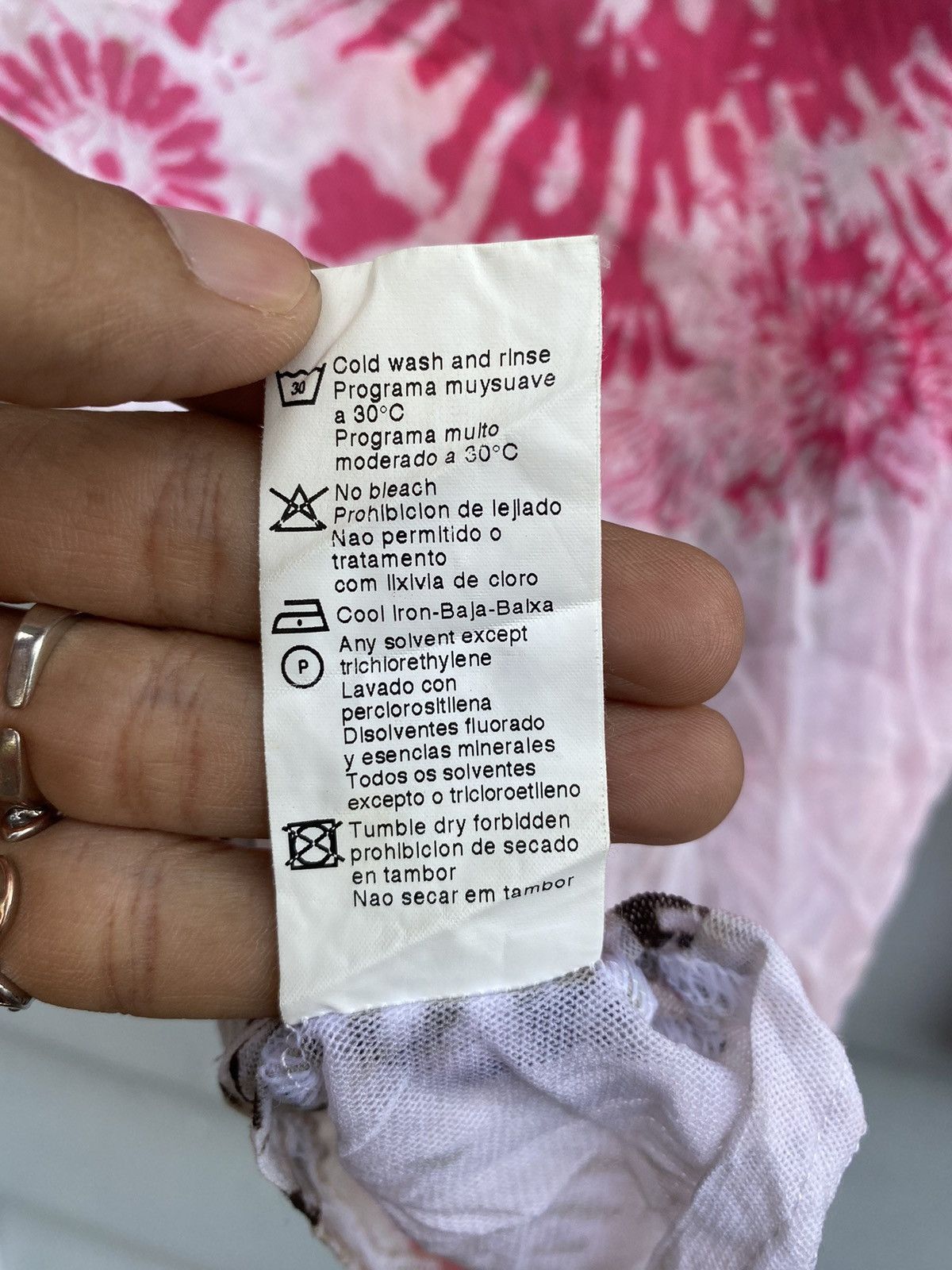 Kenzo Kenzo Junior/Kids Japanese Red Pink Flower Mesh Longsleeve Size L / US 10 / IT 46 - 13 Thumbnail