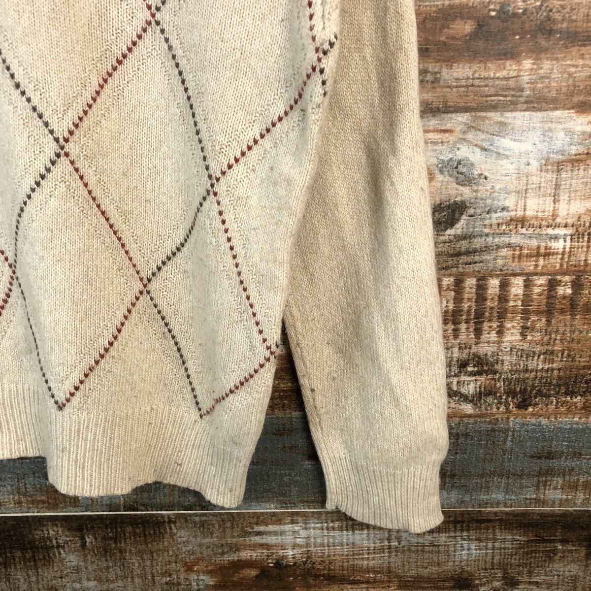 Homespun Knitwear × Japanese Brand Simple Life Brown vintage Knitwear #A2194 Size US L / EU 52-54 / 3 - 8 Thumbnail