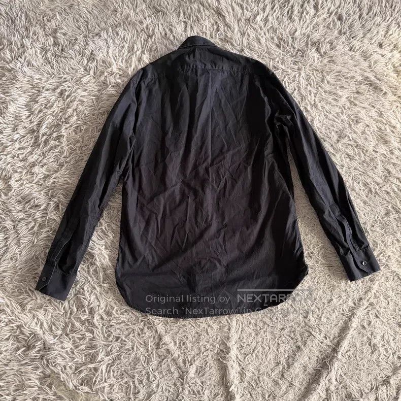 Saint Laurent Paris Saint Laurent Paris Black Basic Long Sleeve Shirt Jacket Size XS / US 0-2 / IT 36-38 - 3 Thumbnail