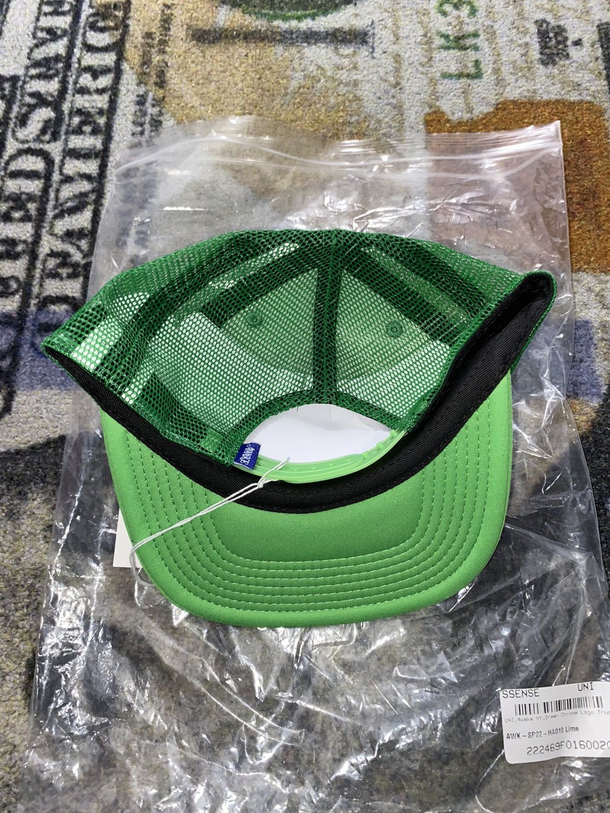 Awake NY AWAKE NY Chrome Logo Trucker Hat Size ONE SIZE - 3 Thumbnail