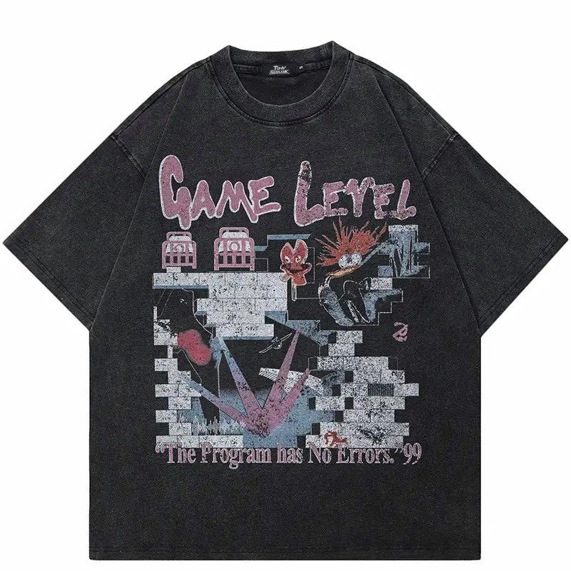 トップス DOG TOWN flame dragon design tee Dog town black dragon - Gem
