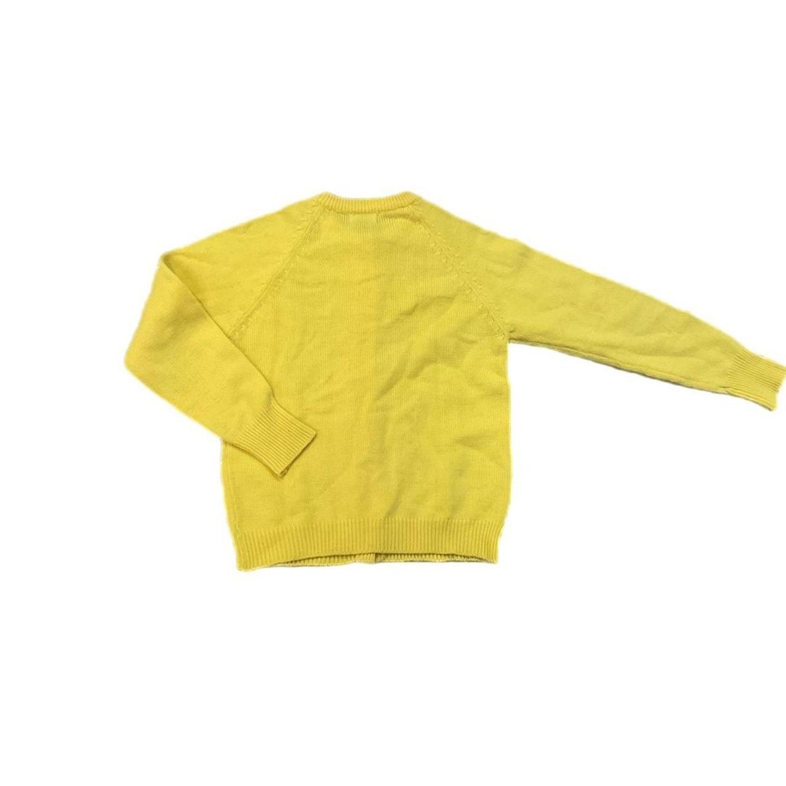 Other Vintage Knit Yellow Cardigan Size S / US 4 / IT 40 - 2 Thumbnail