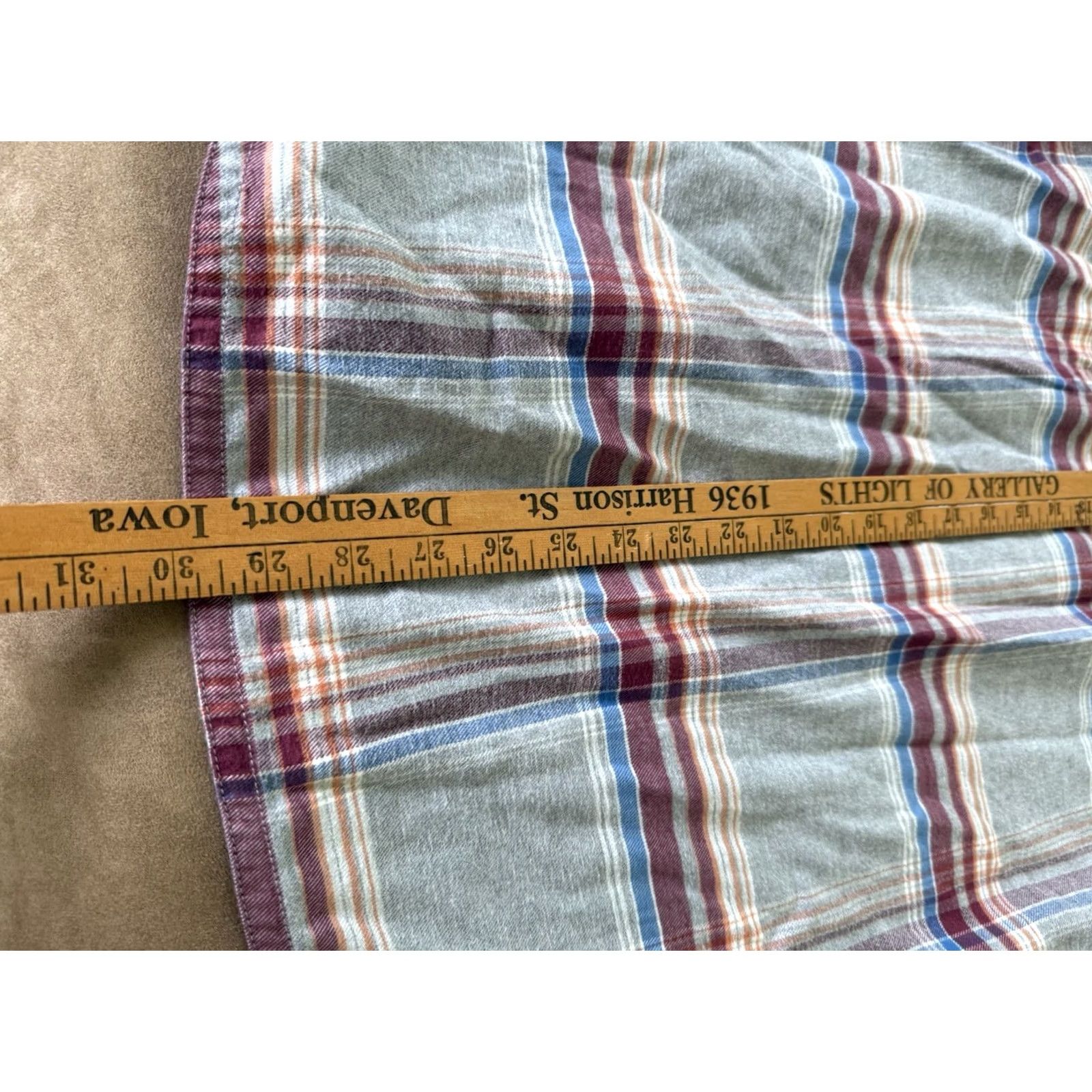 Tommy Bahama Tommy Bahama Mens Button-Up Plaid Beach Flannel Shirt L Multicolor Cotton Telcer Regular Long Sleeve Coastal Boating Patch Logo Size US L / EU 52-54 / 3 - 4 Thumbnail