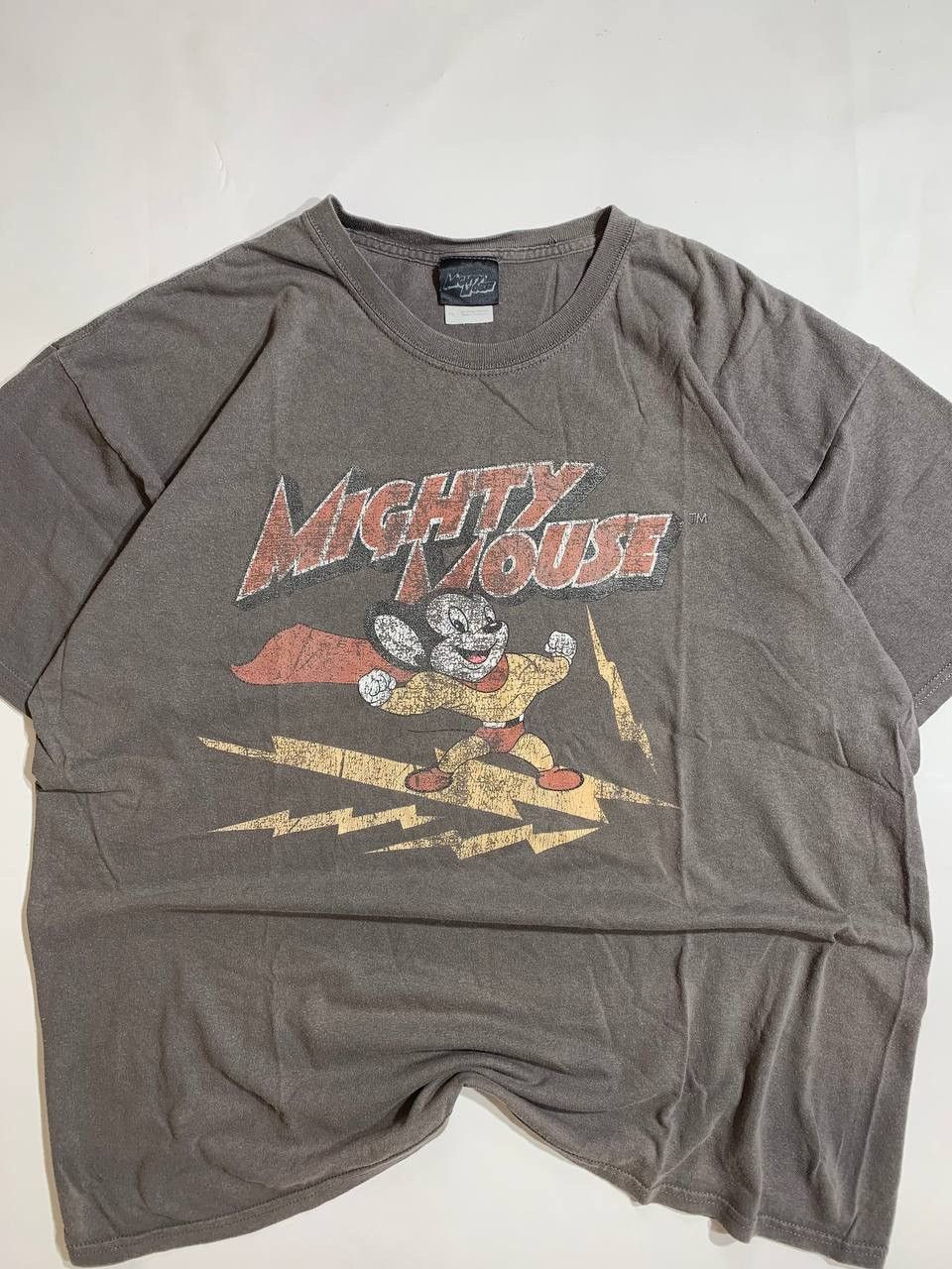 Disney Mighty Mouse Big Logo T-shirts vintage tee 2008 Size US XL / EU 56 / 4 - 2 Thumbnail