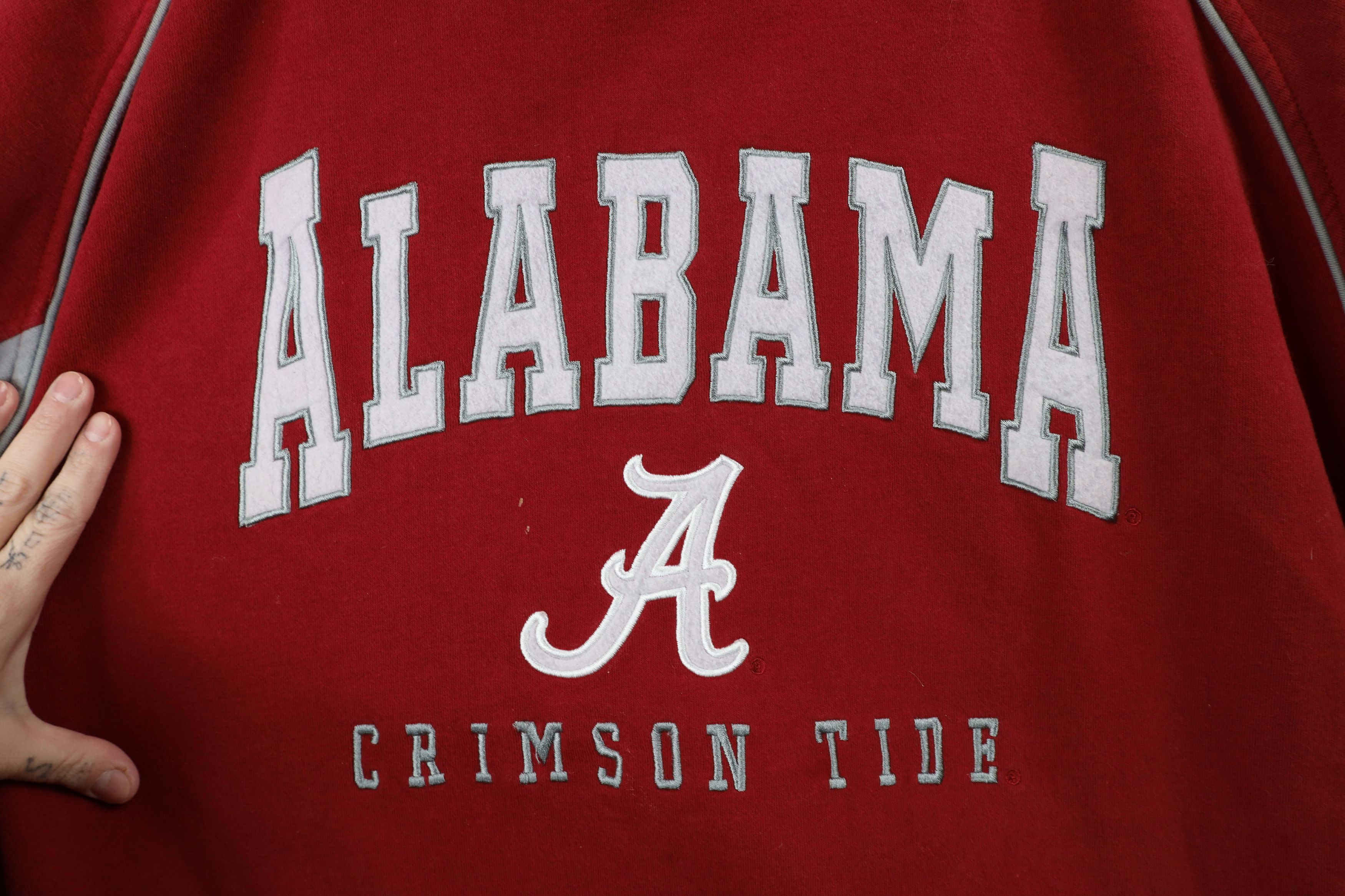 Vintage Vintage 90s Spell University of Alabama Hoodie Sweatshirt Size US XXL / EU 58 / 5 - 6 Thumbnail
