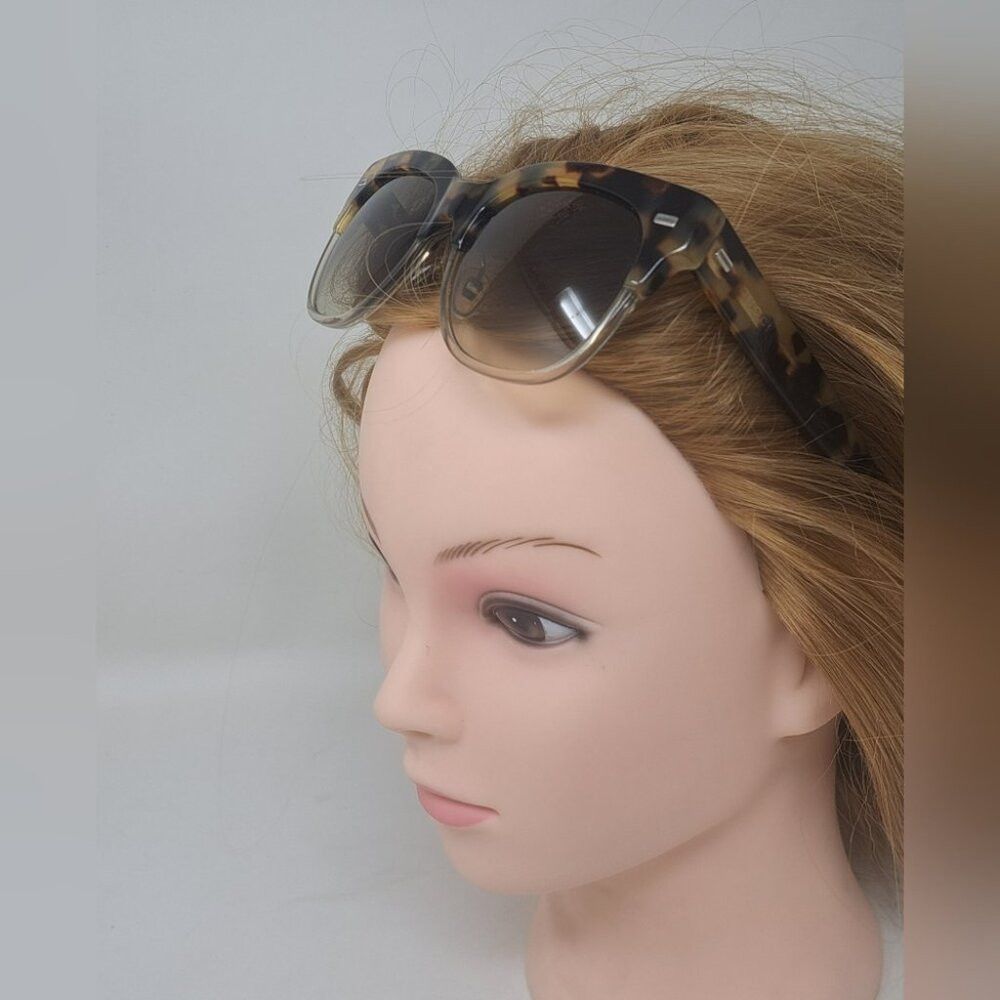 Gucci Gucci Women's Sunglasses Spotted Havana Oval Brown Gradient Size ONE SIZE - 8 Thumbnail