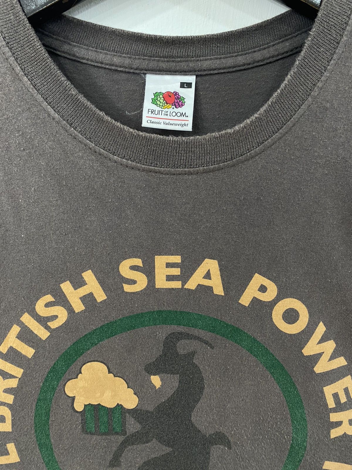 Band Tees 💥VINTAGE BRITISH SEA POWER Britpop band rare tee shirt Size US L / EU 52-54 / 3 - 3 Thumbnail