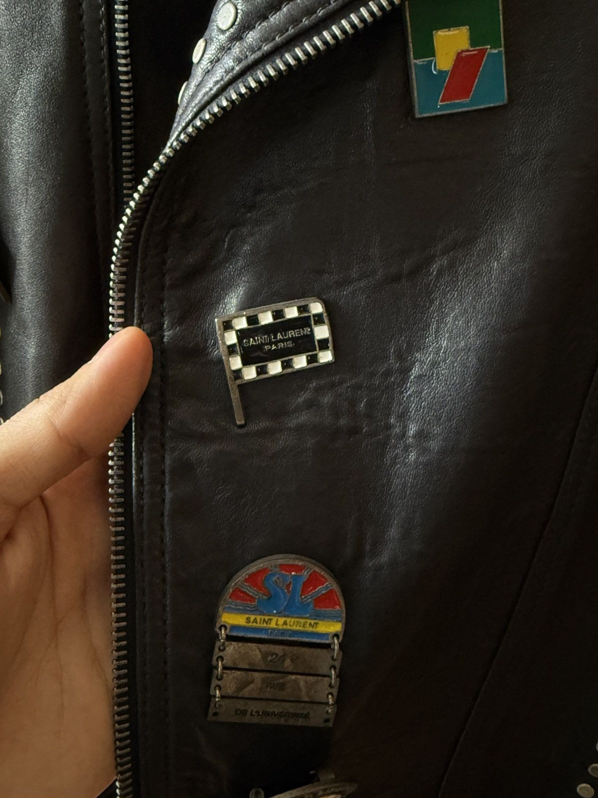 Saint Laurent Paris saint laurent rider jacket Size US M / EU 48-50 / 2 - 7 Thumbnail