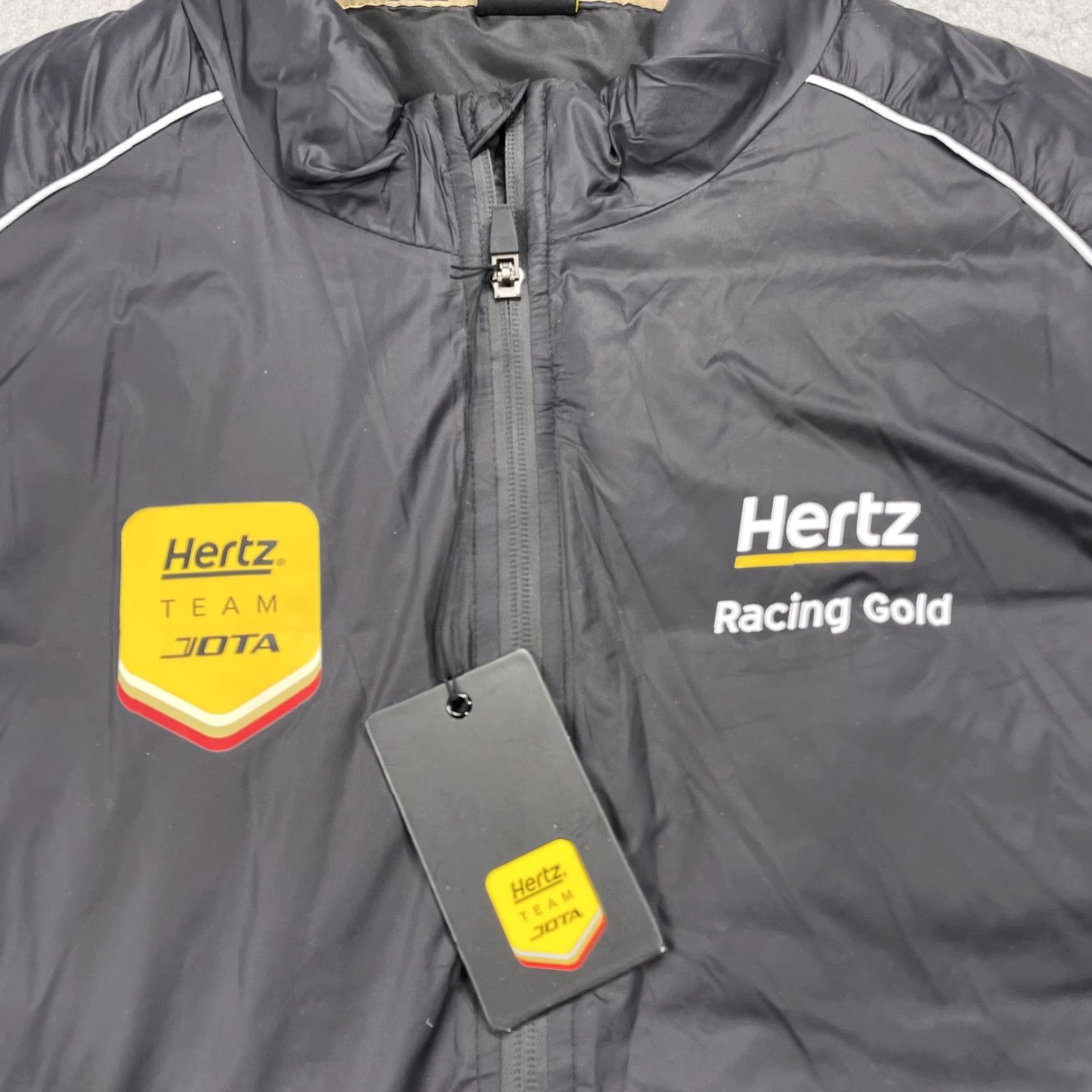 Vintage Hertz Vest Mens XL Black Gilet Full Zip Size US XL / EU 56 / 4 - 3 Thumbnail