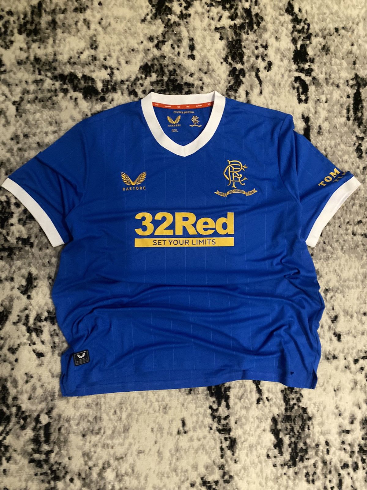 Vintage Rangers Castore Jersey BlockCore Y2k Blue Kit Size US XXL / EU 58 / 5 - 1 Thumbnail