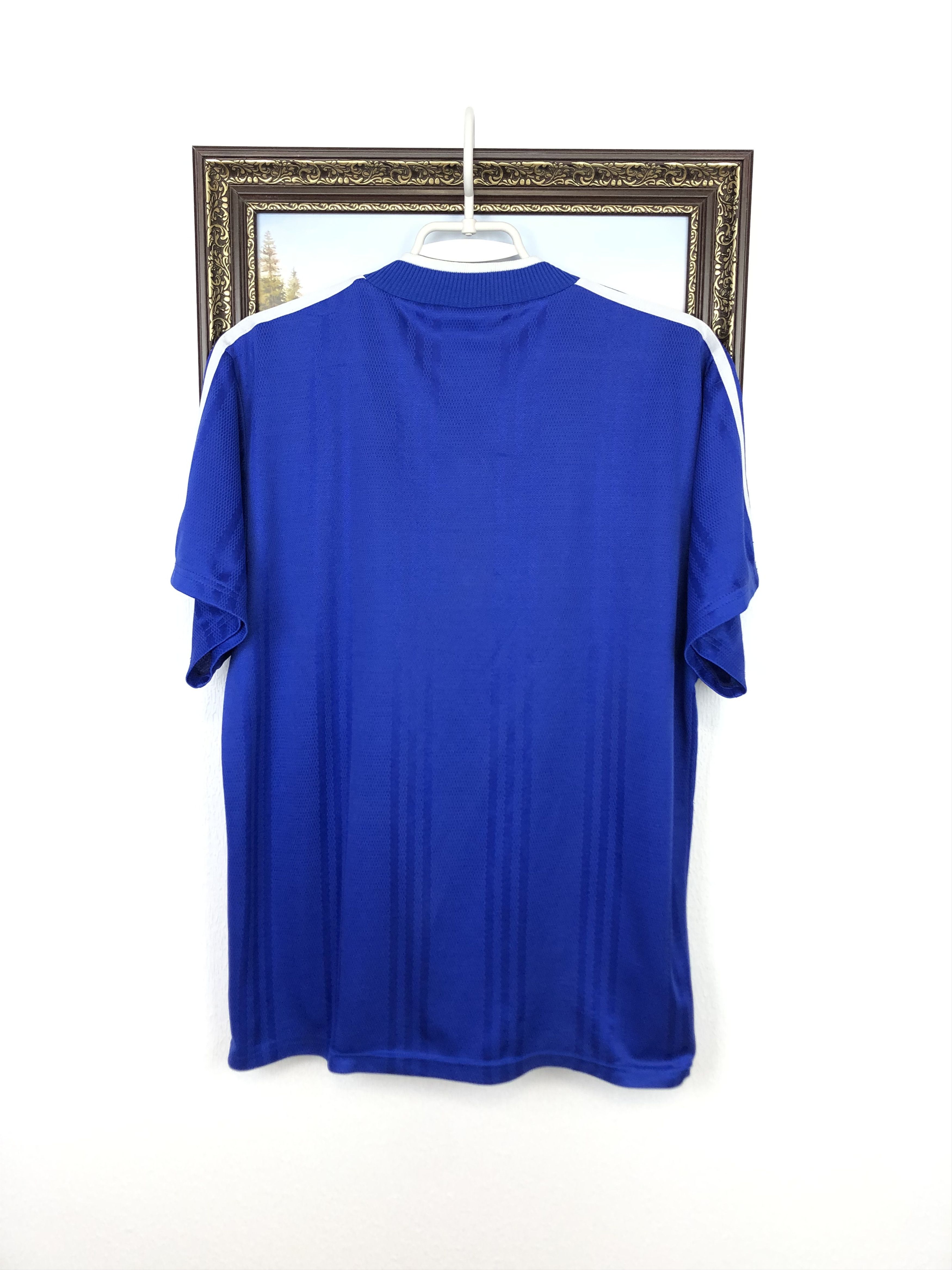 Adidas Vintage 90's Adidas Football Template Shirt Soccer Tee Size US M / EU 48-50 / 2 - 7 Thumbnail