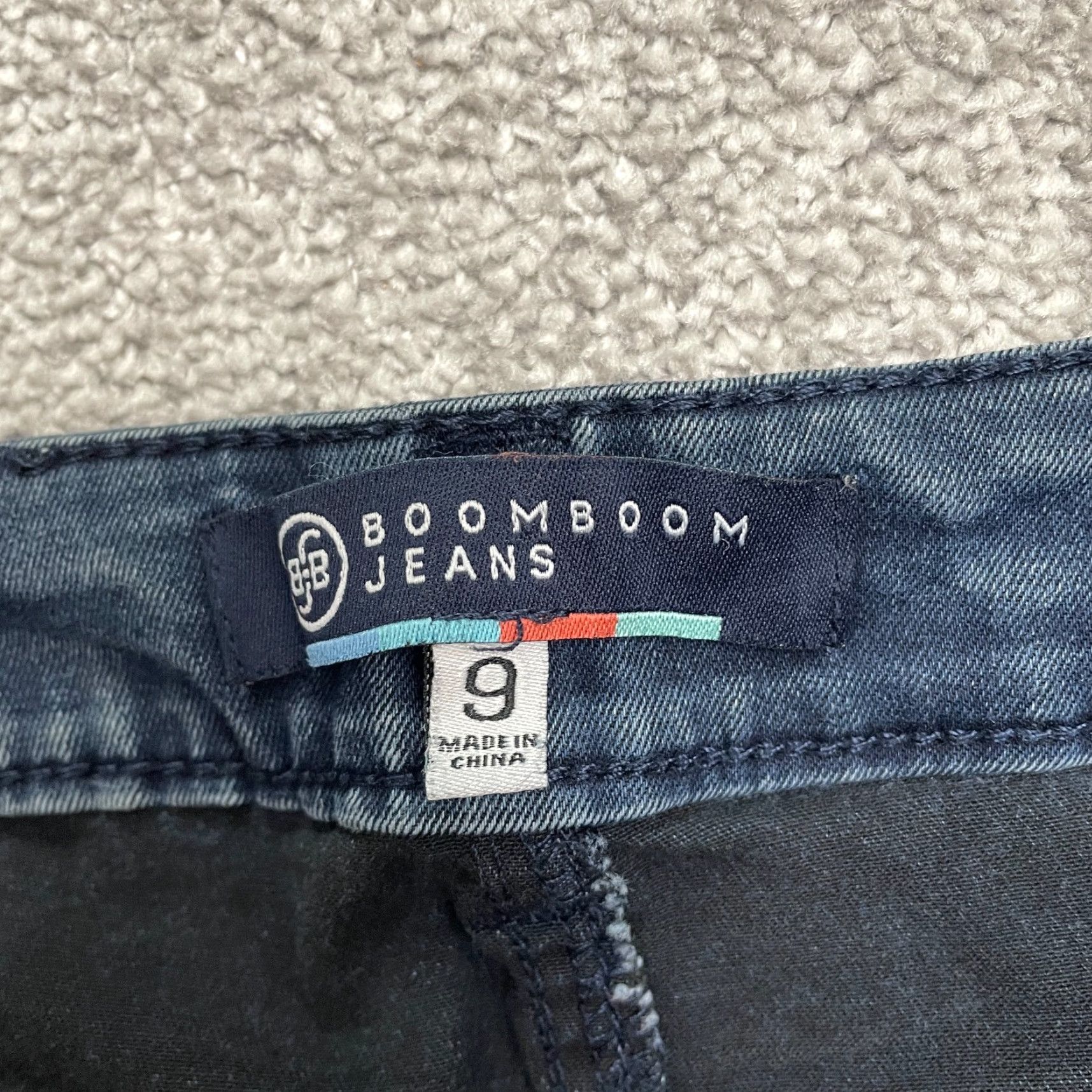 Vintage Boom Boom Jeans Jegging Blue Dark Wash High Rise 29x27 Juniors 9 City USA Classic 5-Pocket Womens Regular Cotton Blend Denim Stretch Shirt/Jeans Size 30" / US 8 / IT 44 - 7 Thumbnail