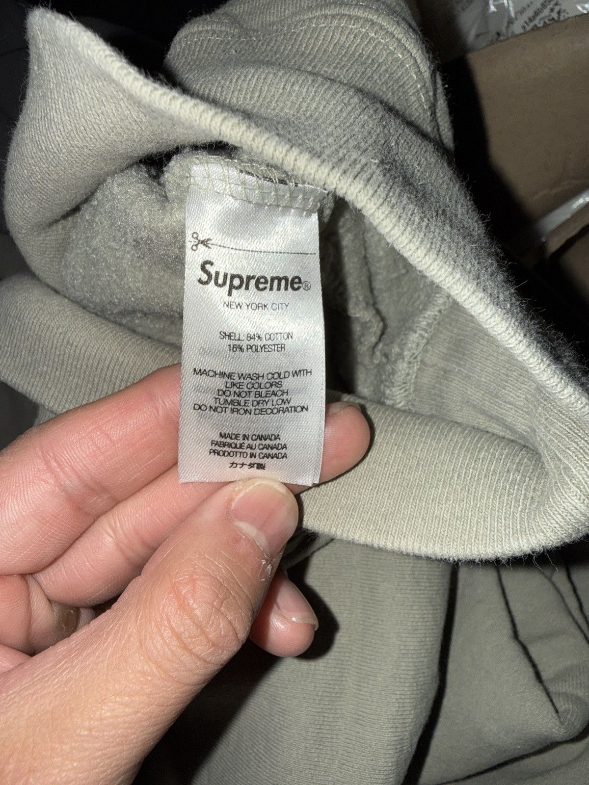 Supreme Supreme Small Box Hoodie SS23 Olive Medium Size US M / EU 48-50 / 2 - 9 Thumbnail