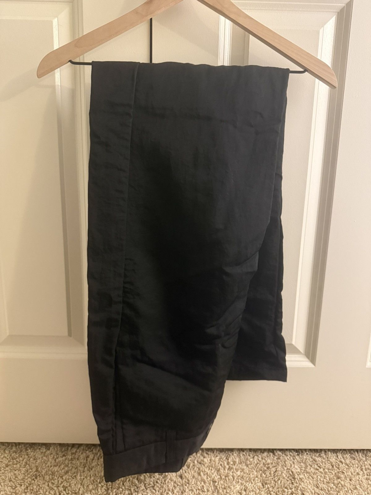 Vuja De Vuja Dé VD CRUSHED NYLON TRACK PANTS Size US 32 / EU 48 - 5 Thumbnail