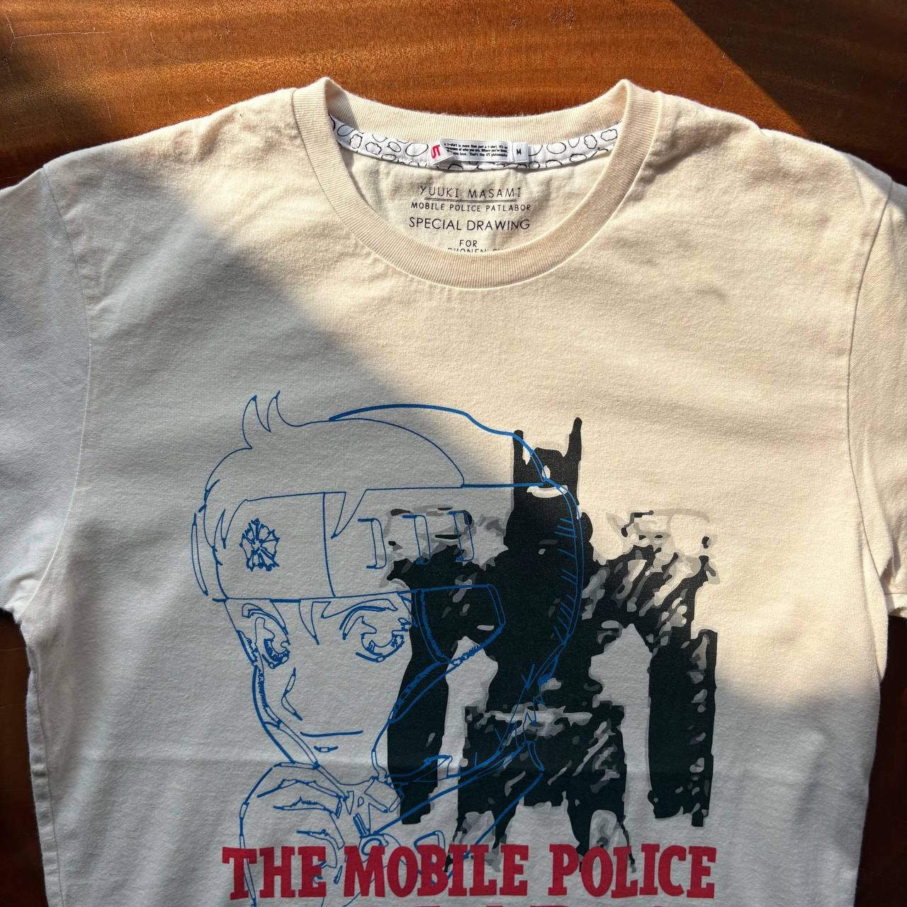 Anime Patlabor The Mobile Police Yuuki Masami Anime Manga Tshirt Size US M / EU 48-50 / 2 - 3 Thumbnail