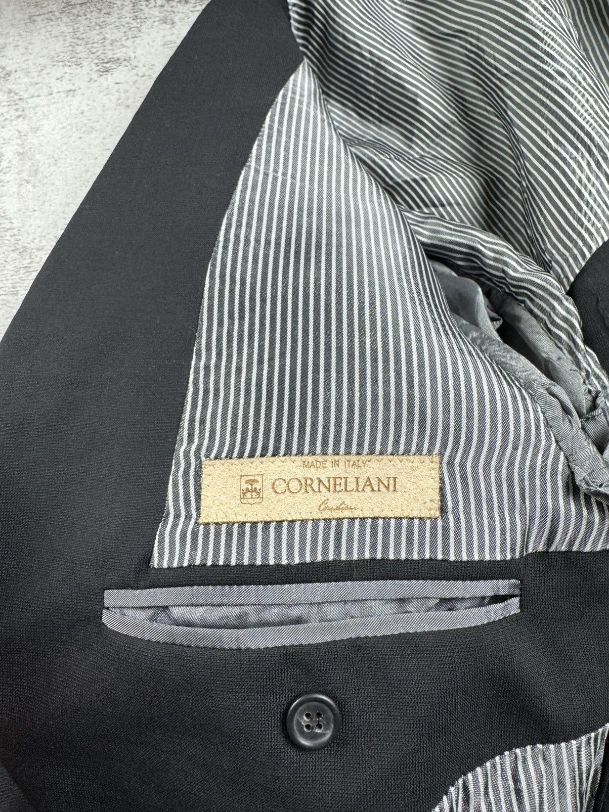 コルネリアーニ　ジャケット　52 Corneliani Vintage 52R Viscose Classic Blazer Suit Jacket