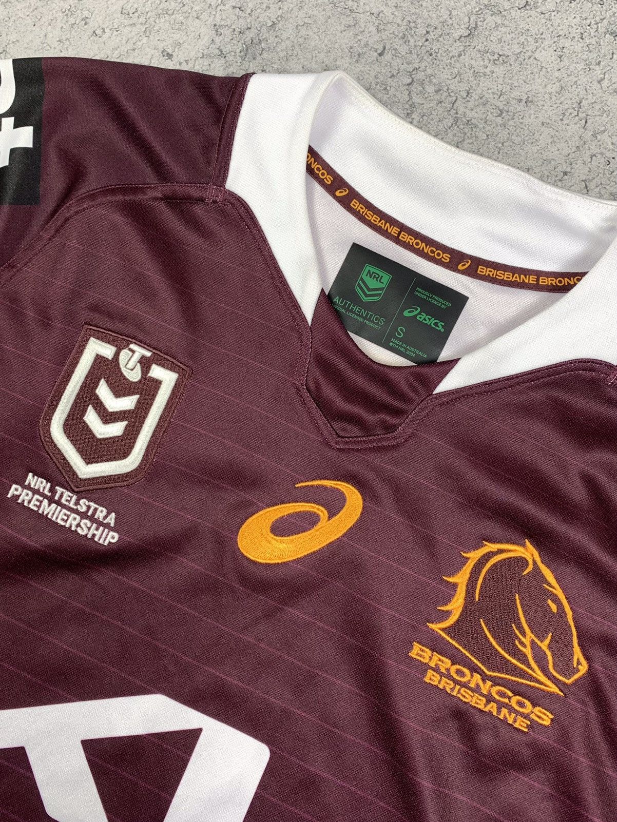 Other Asics Brisbane Broncos NRL 2022 Home Rugby Jersey Size S Size US S / EU 44-46 / 1 - 4 Thumbnail