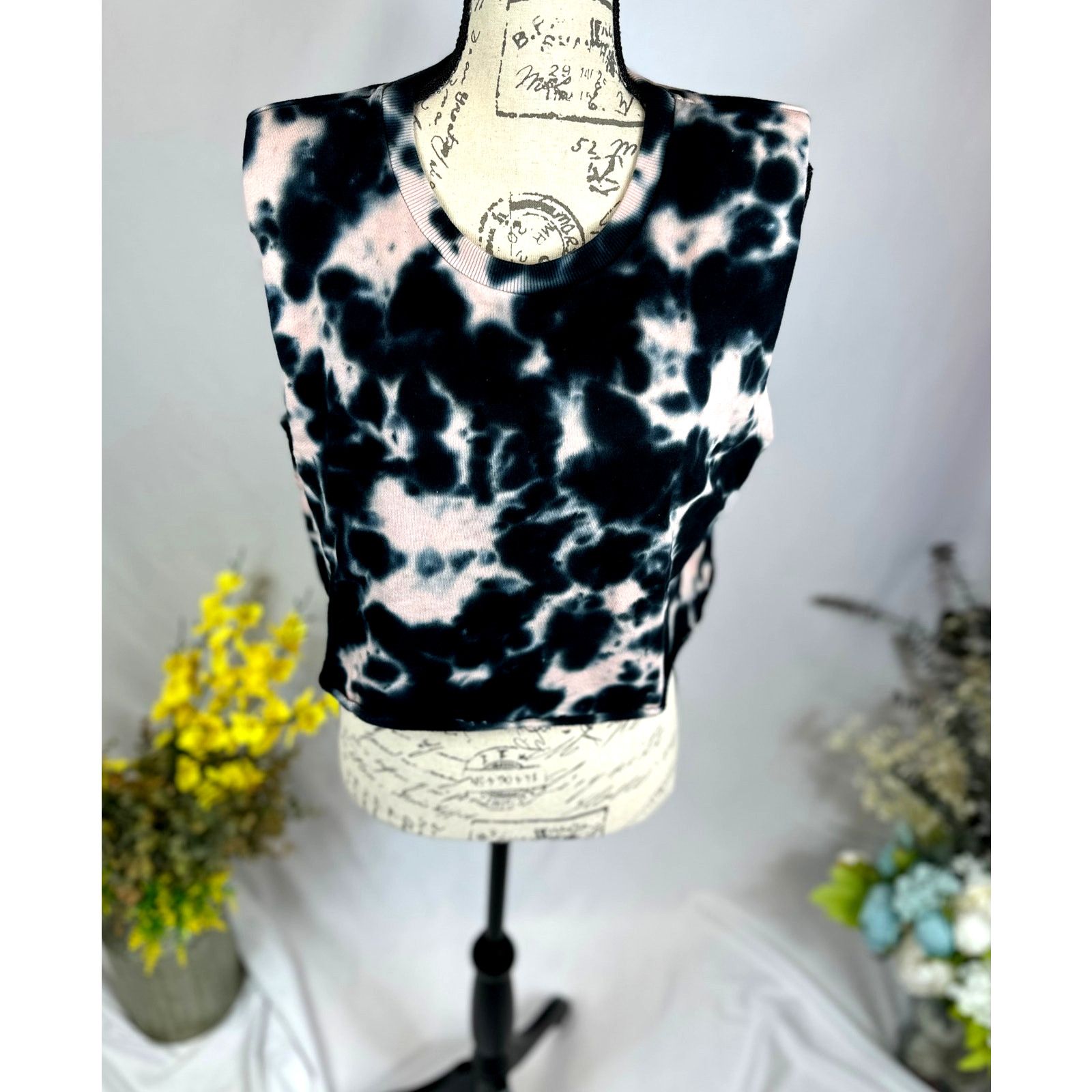 Other 525 America Terry Sleeveless Top Terry Short Pink Black M Size M / US 6-8 / IT 42-44 - 4 Thumbnail
