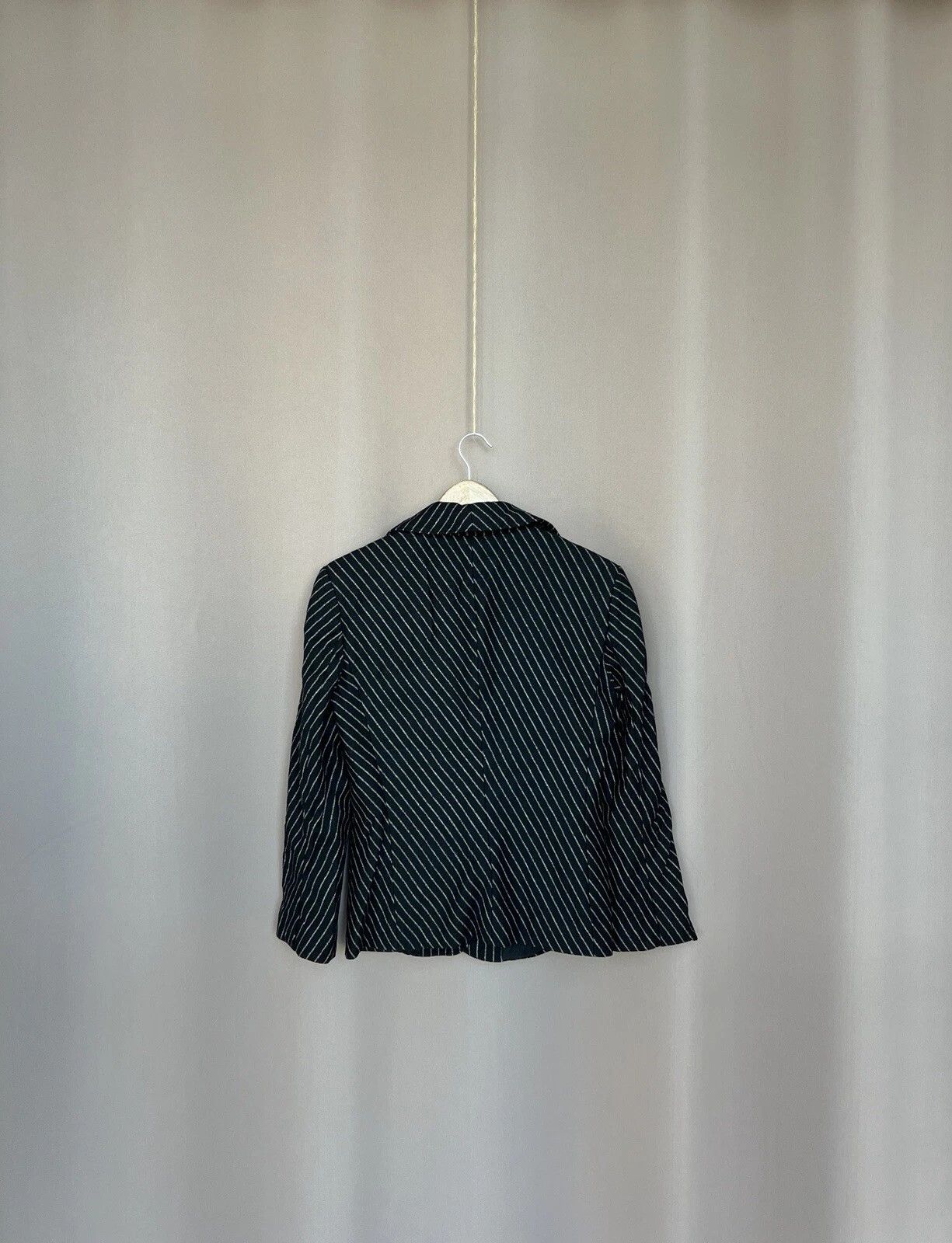 Rundholz Rundholz Black Label Striped Wool Blazer Womens Size L Size L / US 10 / IT 46 - 7 Thumbnail