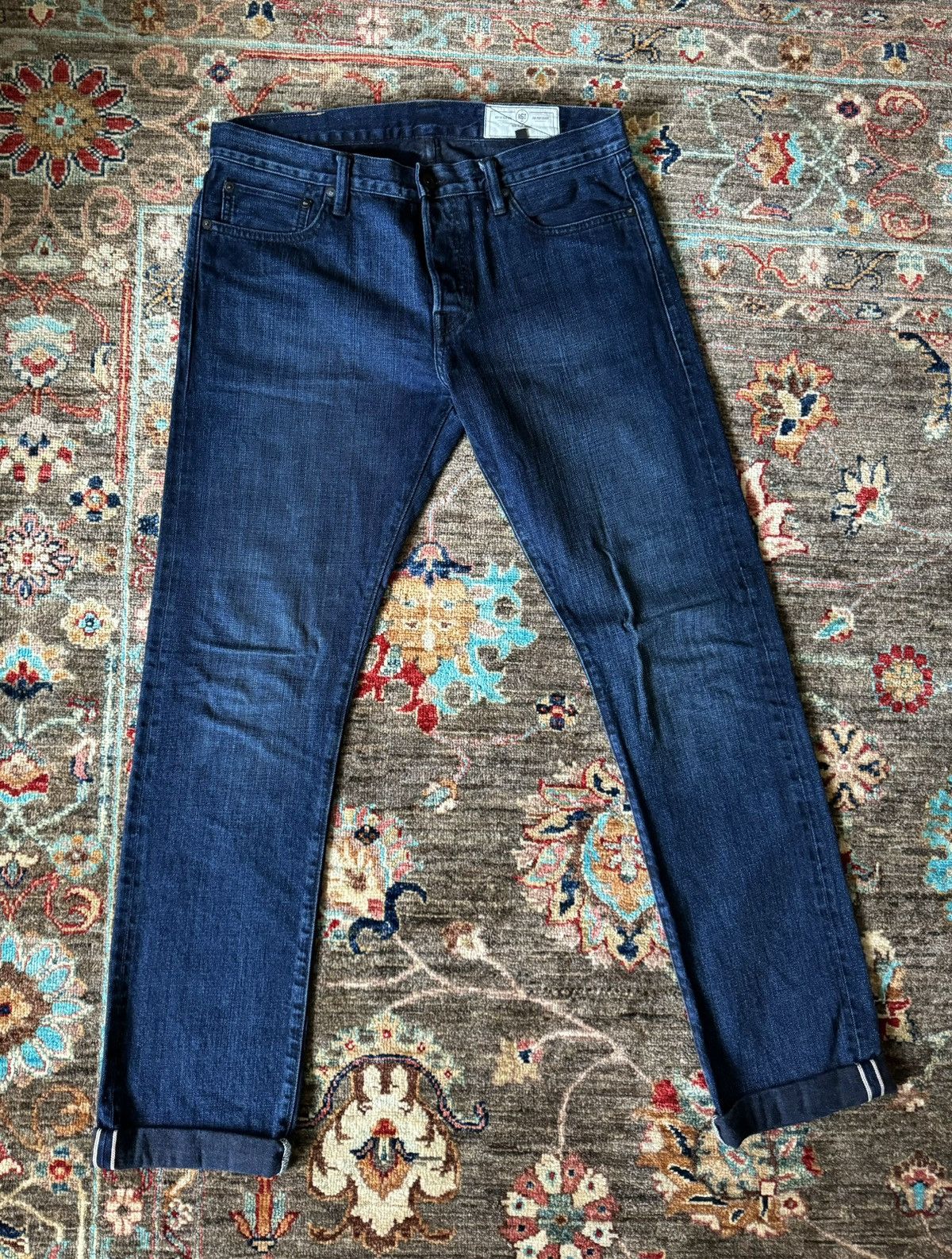 Dark Stonewash Selvedge SK Fit Jeans