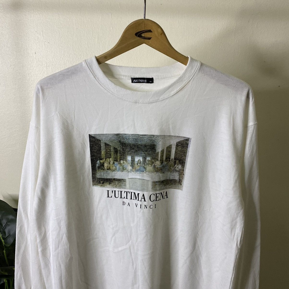 Vintage Y2K The Last Supper Mural by Leonardo da Vinci Reissue LS T Size US M / EU 48-50 / 2 - 2 Thumbnail