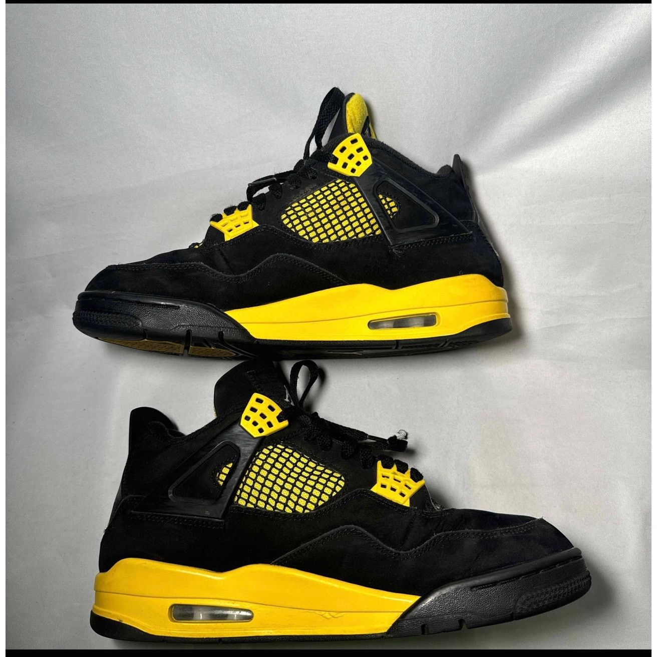 Jordan Brand × Nike Size 9 - Nike Air Jordan 4 Retro Thunder 2023 Men's Shoes Size US 9 / EU 42 - 3 Thumbnail