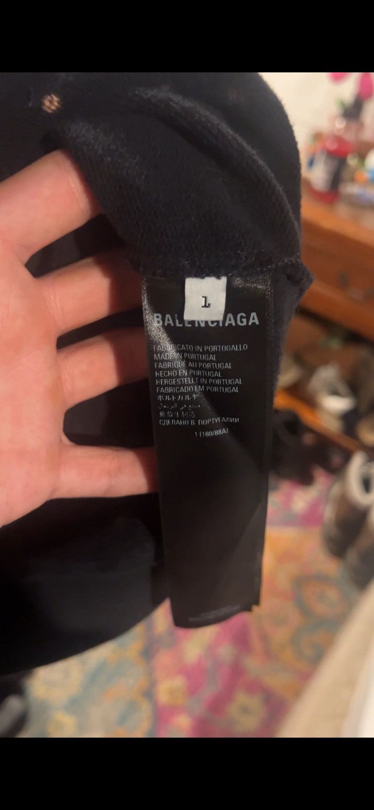 Balenciaga 90%balenciaga 10% myself balenciaga hoodie Size US S / EU 44-46 / 1 - 7 Thumbnail