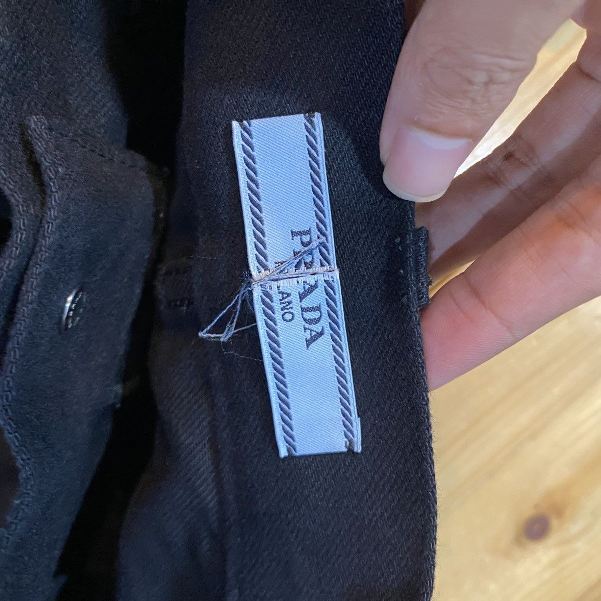 Prada Prada Black Denim Jeans Stretchable Size US 32 / EU 48 - 12 Thumbnail