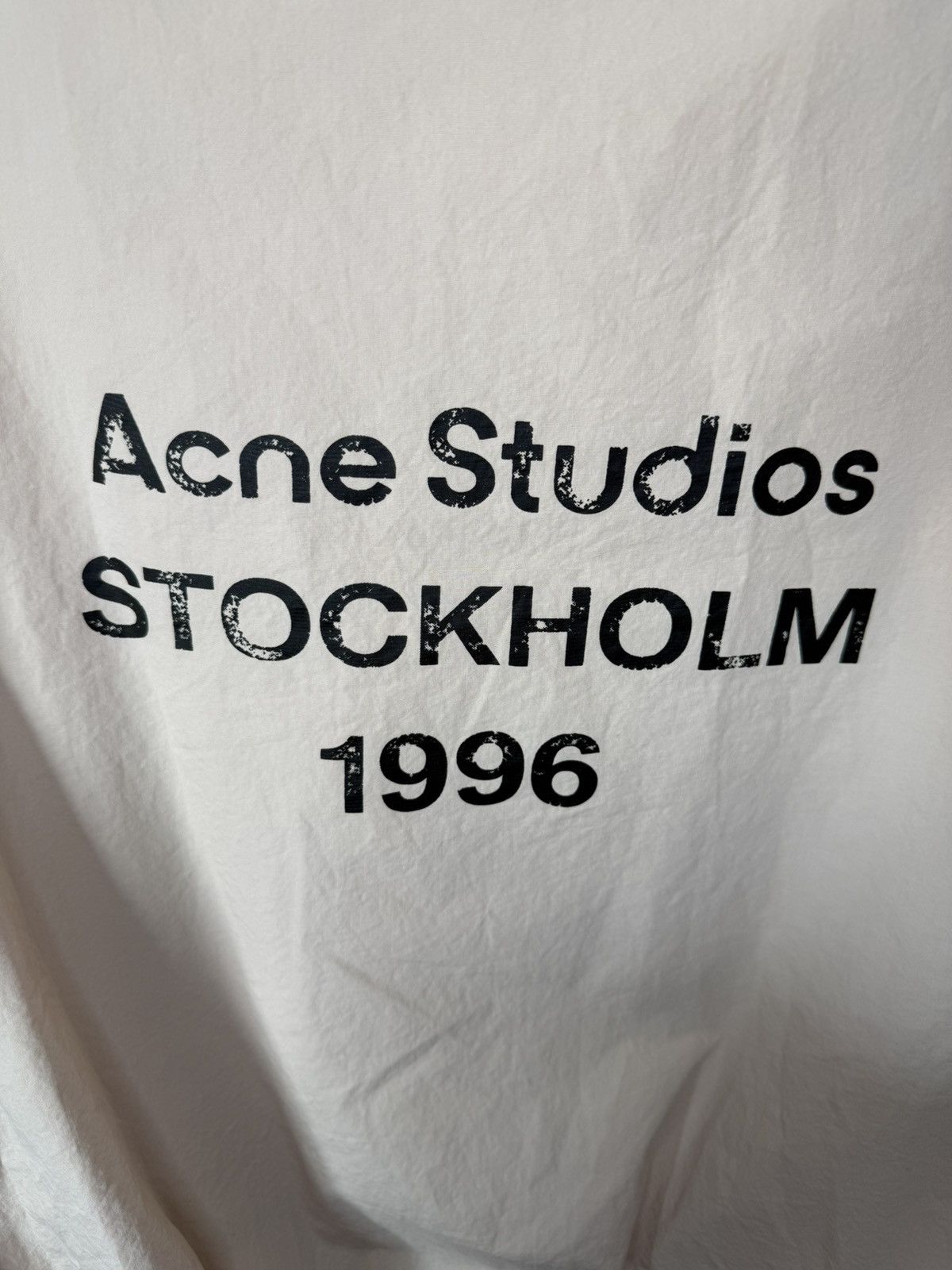 Acne Studios Acne Studios Washed Logo Jacket Size S / US 4 / IT 40 - 3 Thumbnail