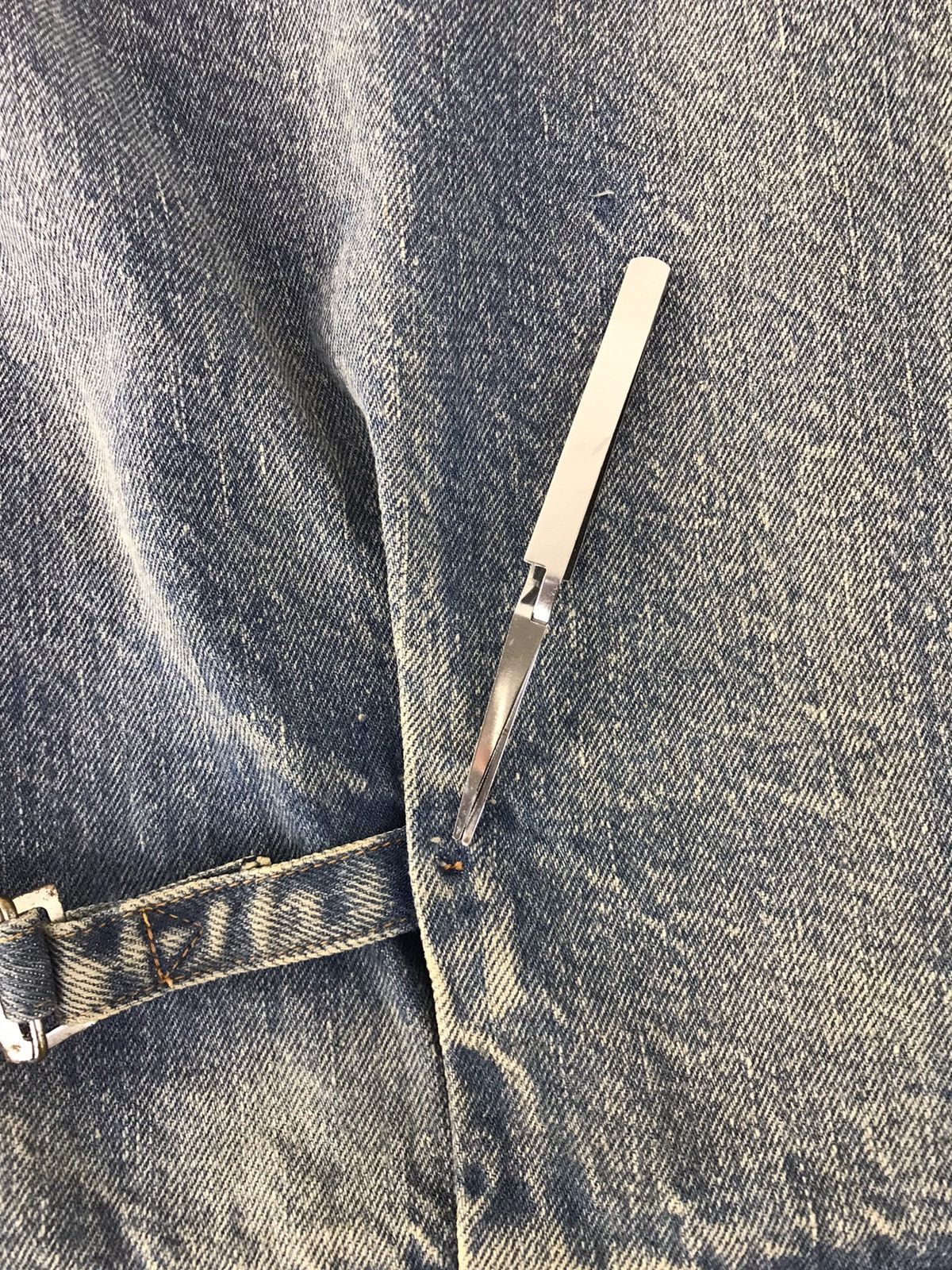 Japanese Brand Vintage Briam Means Jacket Jeans Selvedge Style Size US M / EU 48-50 / 2 - 15 Thumbnail