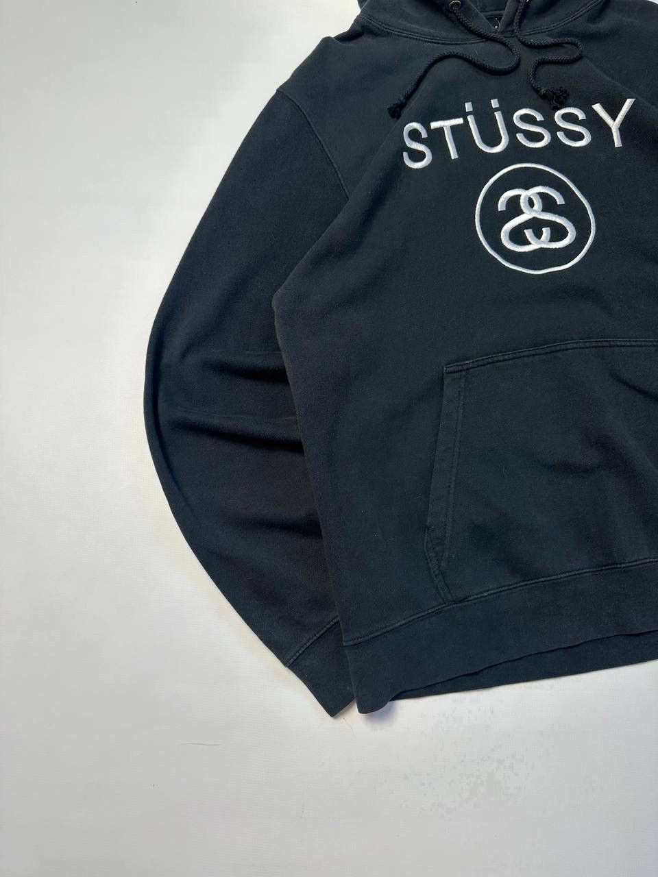 Stussy 🔥00s Vintage Stussy USA Baggy Hoodie Big logo Japanese Size US L / EU 52-54 / 3 - 4 Thumbnail
