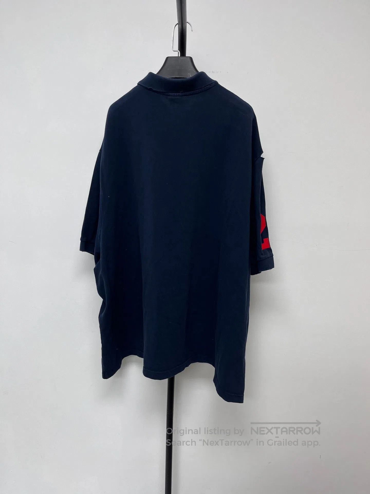 Balenciaga Balenciaga Letter Embroidery Straight Polo. Size US M / EU 48-50 / 2 - 2 Thumbnail