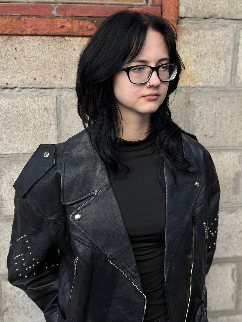 Genuine Leather VTG Women’s Jacket Racing Leather Size 40 L Y2K 00s UsA Hype Size L / US 10 / IT 46 - 8 Thumbnail