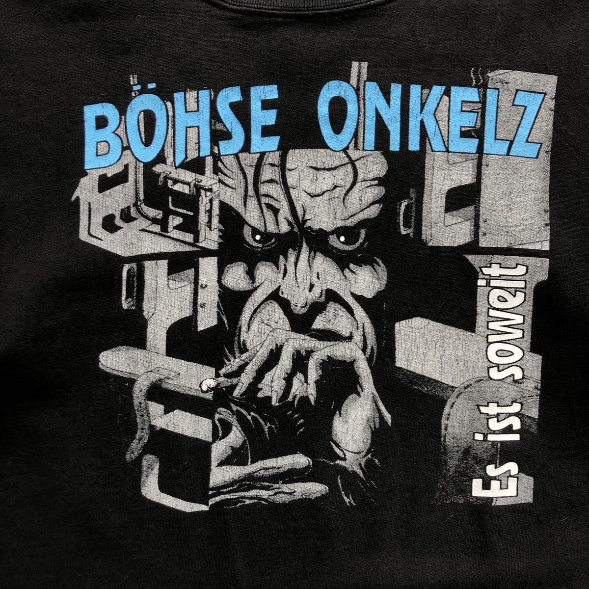 Band Tees × Vintage Bohse Onkelz 1990 Ed Ist Soweit 90’s Vintage Long Sleeve Size US L / EU 52-54 / 3 - 6 Thumbnail