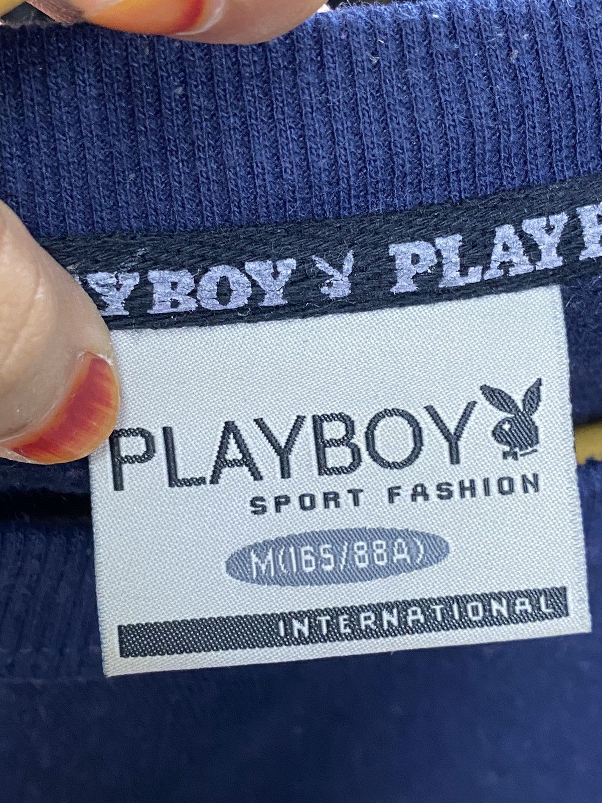 Playboy × Vintage Vintage Playboy big logo sweatshirt Size US M / EU 48-50 / 2 - 12 Thumbnail