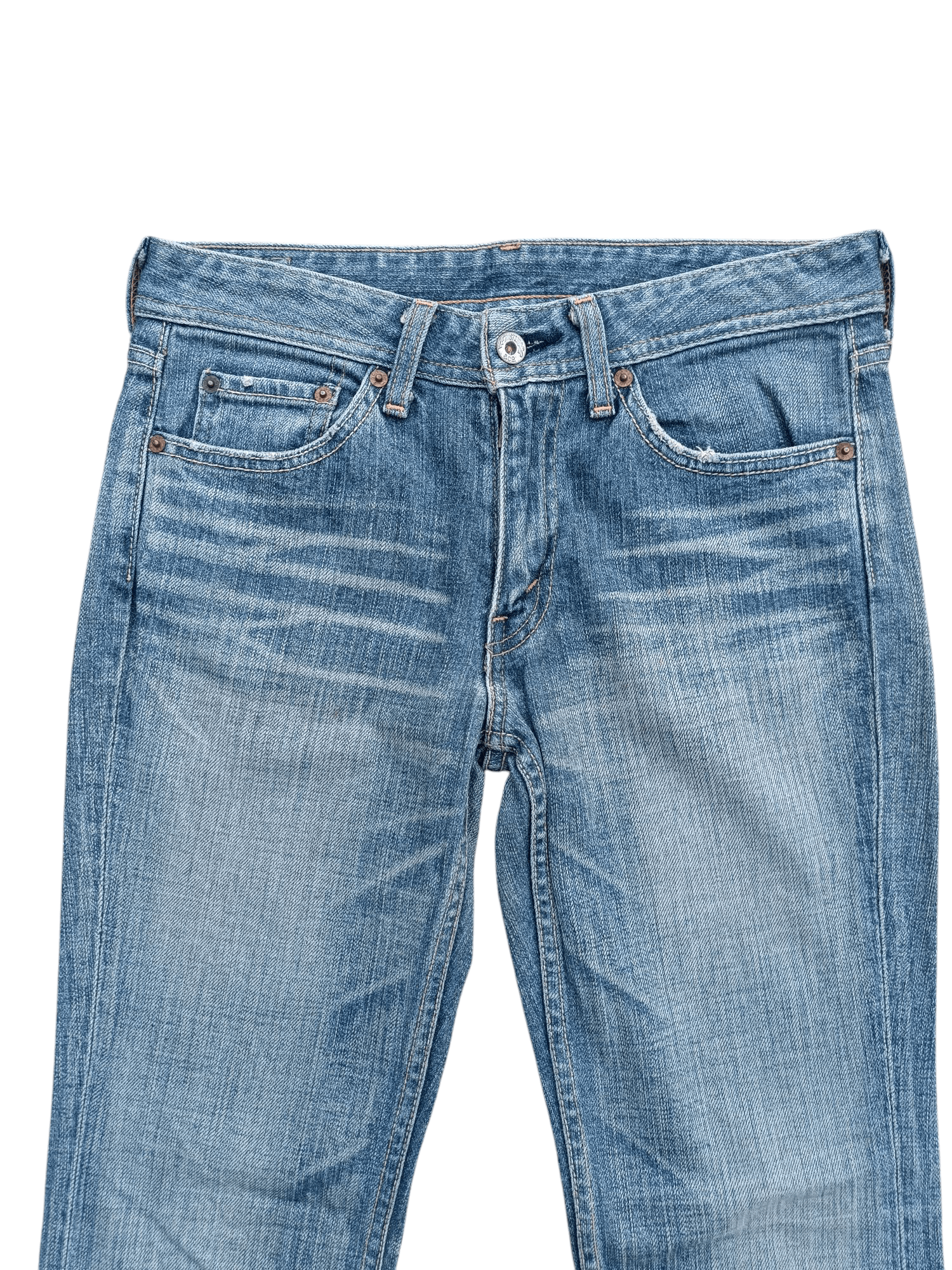Levi's × Levi's Vintage Clothing VINTAGE 80s Levis Flare Jeans Boot Cut Faded Denim E215 Size US 30 / EU 46 - 9 Thumbnail