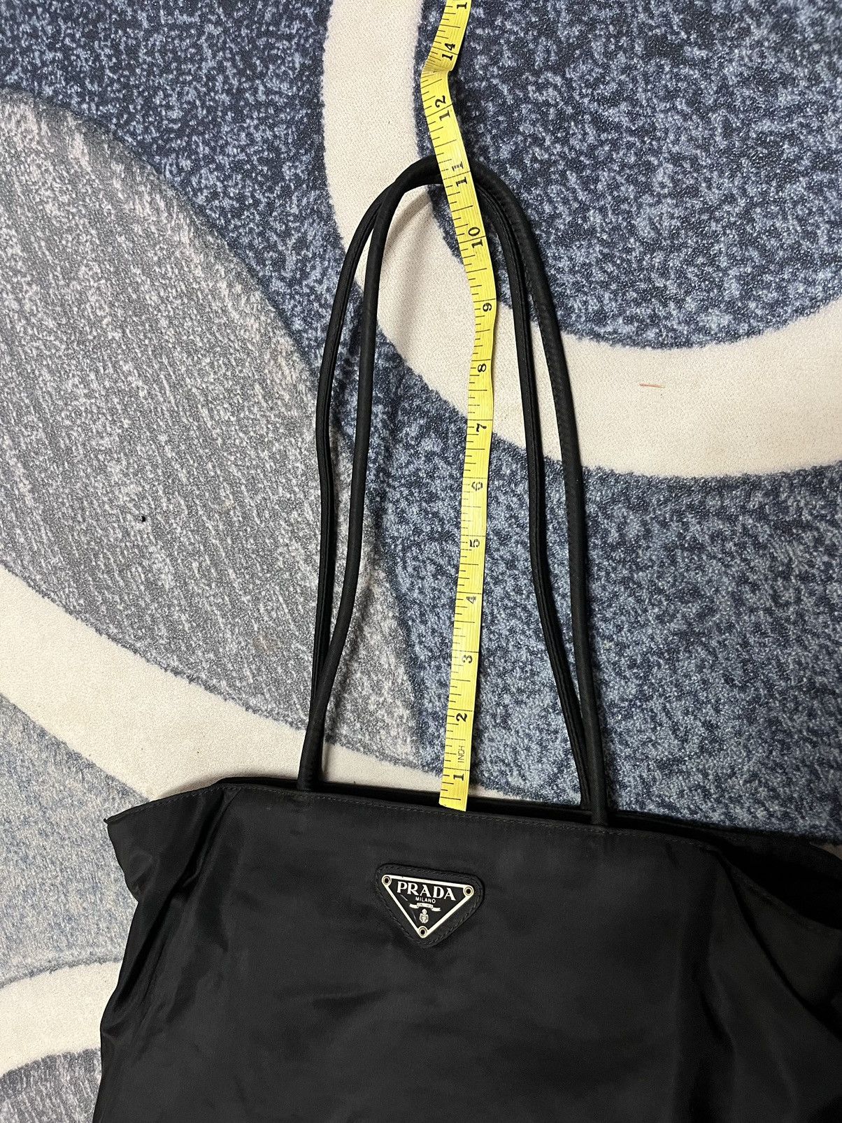 Prada Authentic PRADA Bag Nylon Tote Size ONE SIZE - 13 Thumbnail