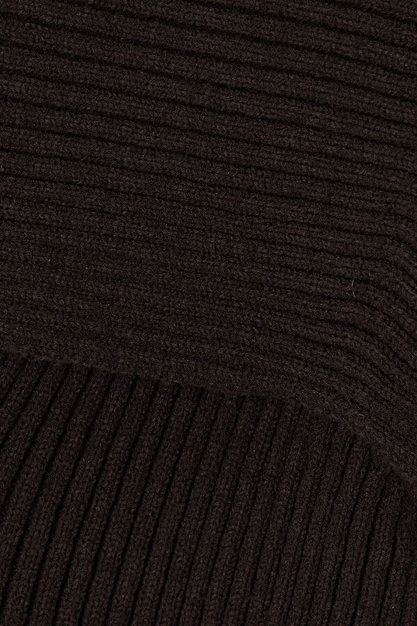 Bottega Veneta o1y0725 Midi Dress in Dark Brown Size M / US 6-8 / IT 42-44 - 4 Thumbnail
