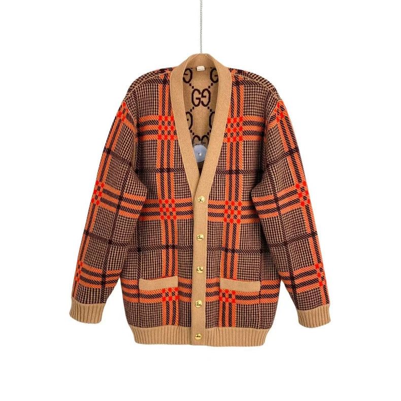 Gucci Gucci Old flower full print double-sided knitted cardigan Size S / US 4 / IT 40 - 2 Thumbnail