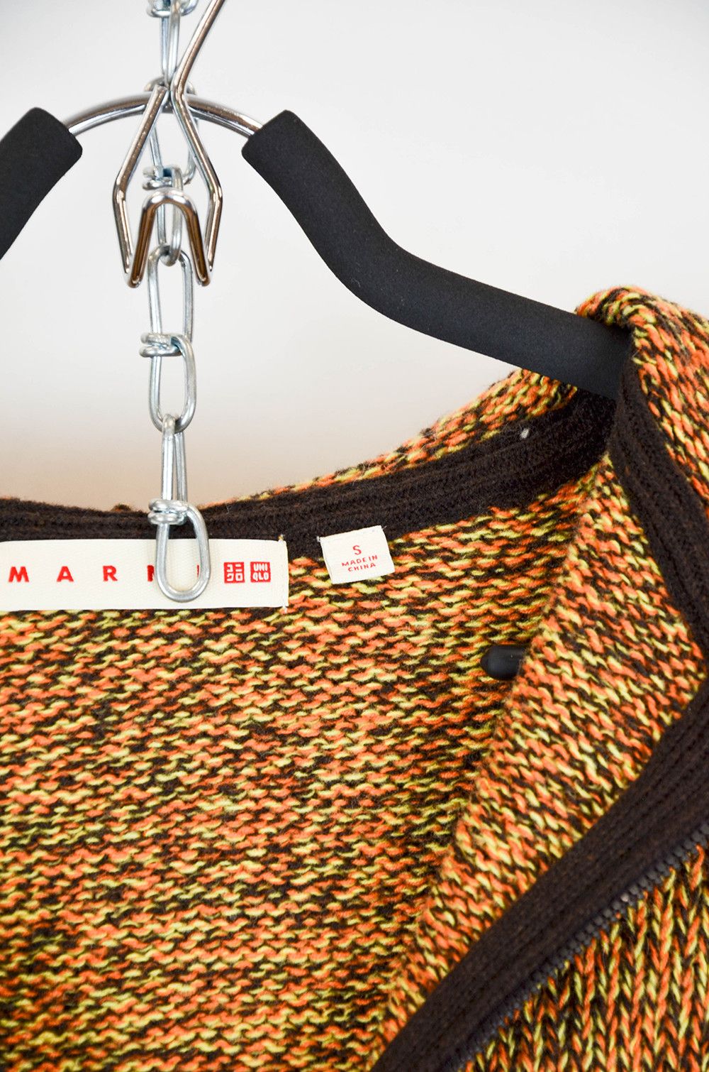 Marni × Uniqlo Uniqlo x Marni Knit Hoodie Oversized Fit Melange - Size S Size US S / EU 44-46 / 1 - 7 Thumbnail