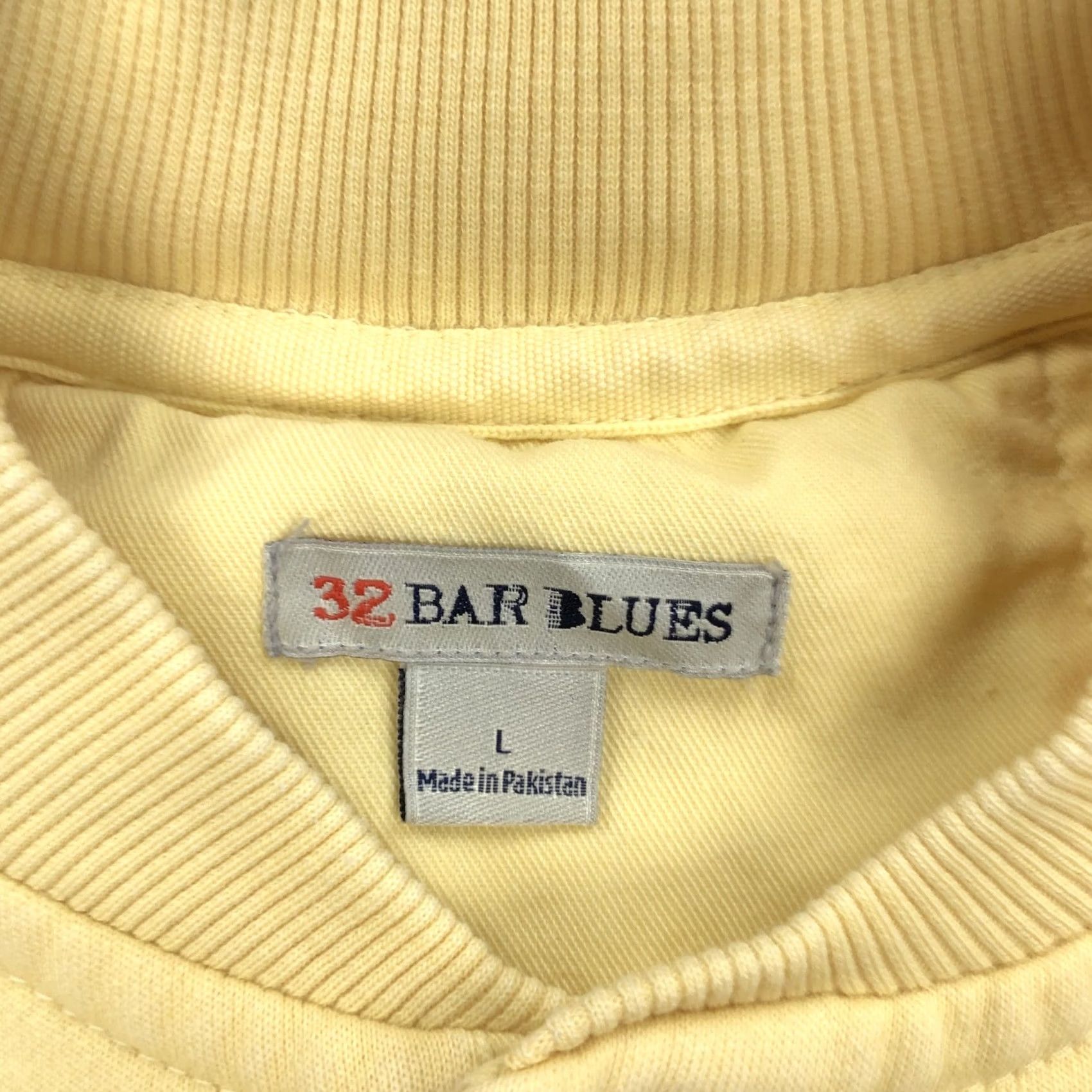 Vintage Vintage 32 Bar Blues Sweatshirt Henley Long Sleeve Mens L Yellow Size US L / EU 52-54 / 3 - 3 Thumbnail