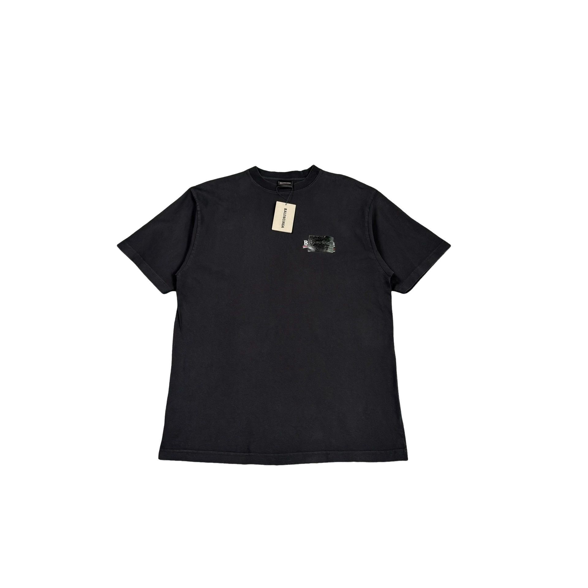 Balenciaga Balenciaga Masking Tape Logo T-Shirt Size XS Size US XS / EU 42 / 0 - 1 Thumbnail