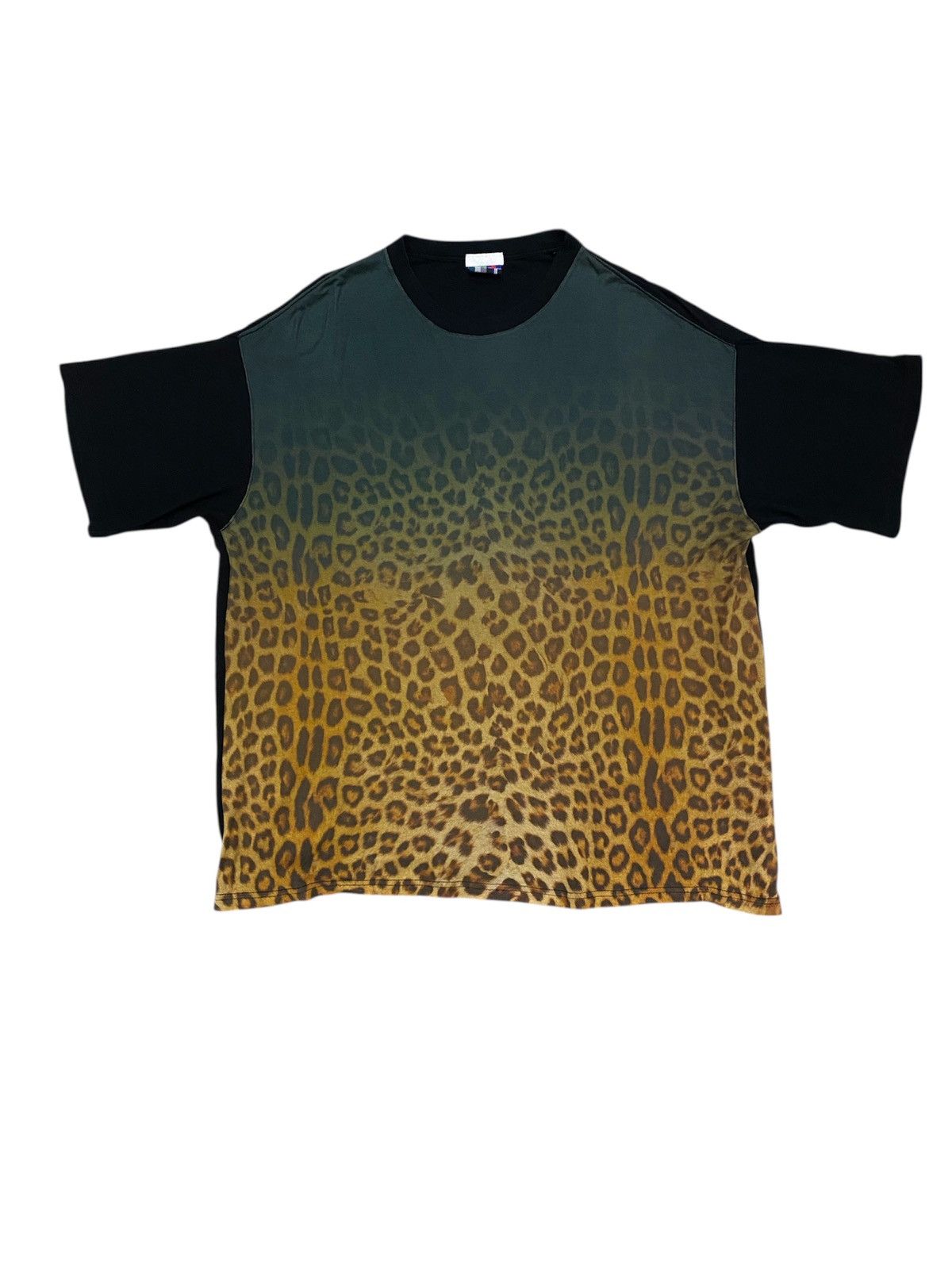 Facetasm × Japanese Brand × Nepenthes 2000s FACETASM Gradian leopard oversized tee Size US XL / EU 56 / 4 - 1 Thumbnail