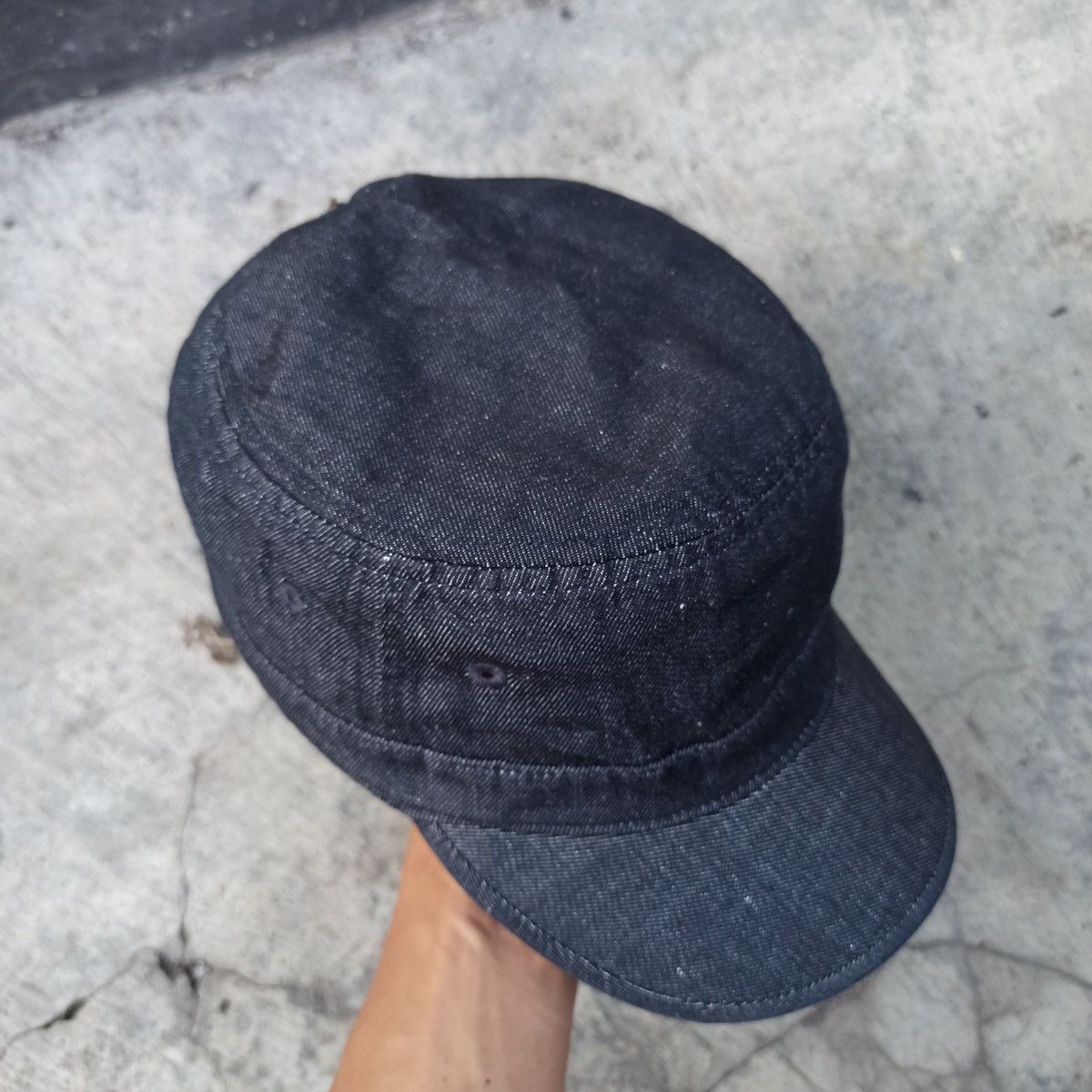Japanese Brand × Uniqlo Black chrome sailor patrol hat Size ONE SIZE - 8 Thumbnail