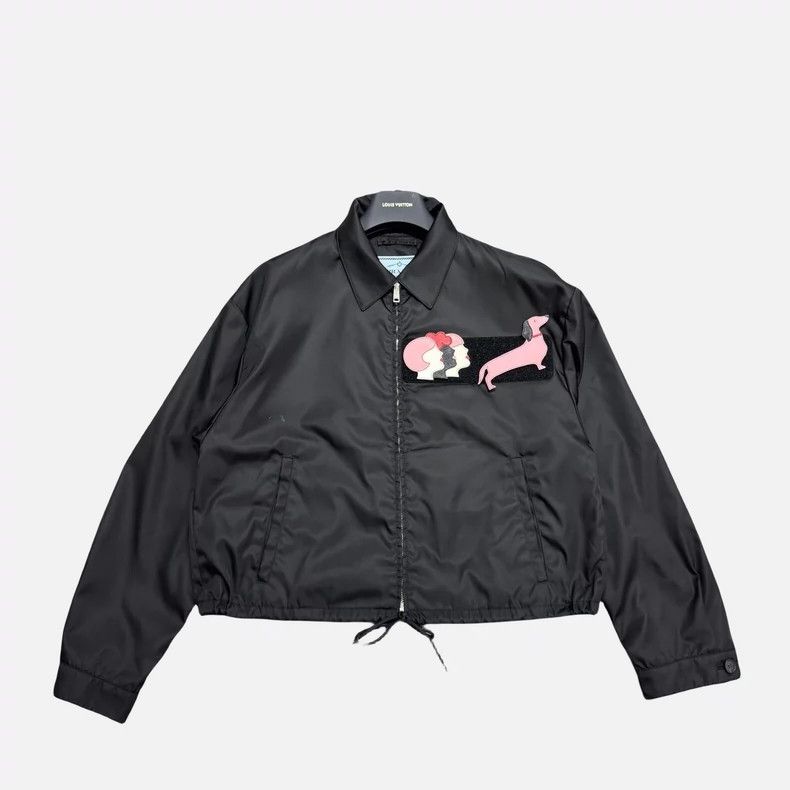 Prada Prada Velcro design nylon jacket 2502-Nextarrow Size US XXS / EU 40 - 1 Thumbnail