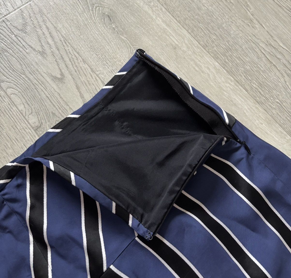 Acne Studios × Designer Acne Studios Striped Skirt Karlotta Vi St PSS16 Size 27" / US 4 / IT 40 - 3 Thumbnail